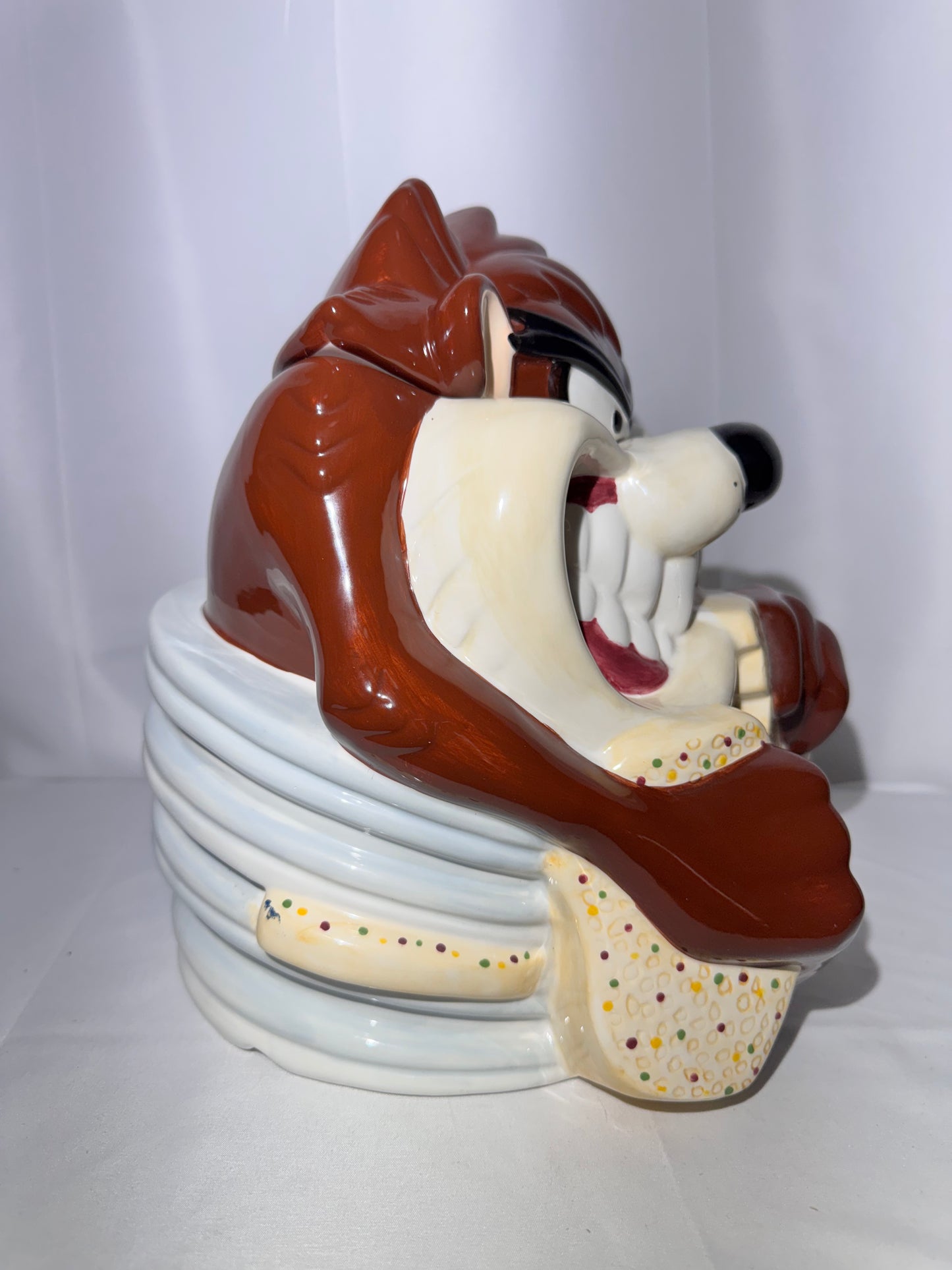 Taz - Cookie Jar - Looney Tunes- Warner Brothers- 1998 - Gibson