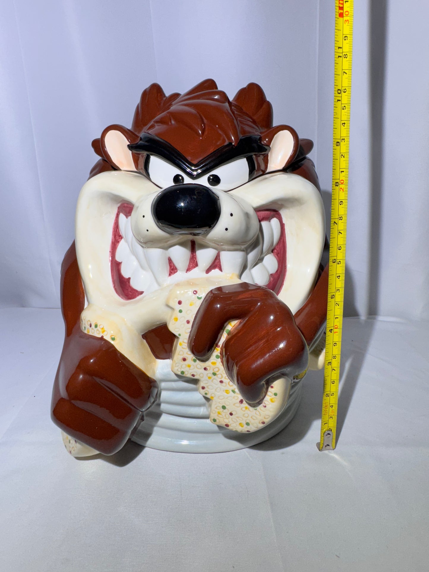 Taz - Cookie Jar - Looney Tunes- Warner Brothers- 1998 - Gibson