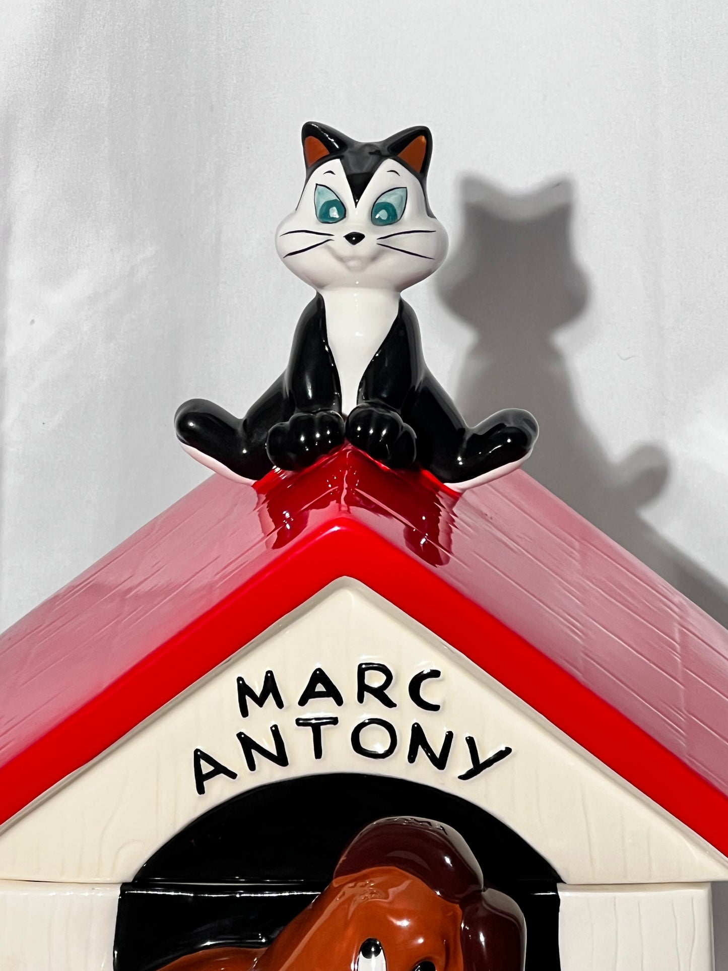 Marc Antony & Pussyfoot- 13” Cookie Jar - Looney Tunes- Warner Brothers - 1995