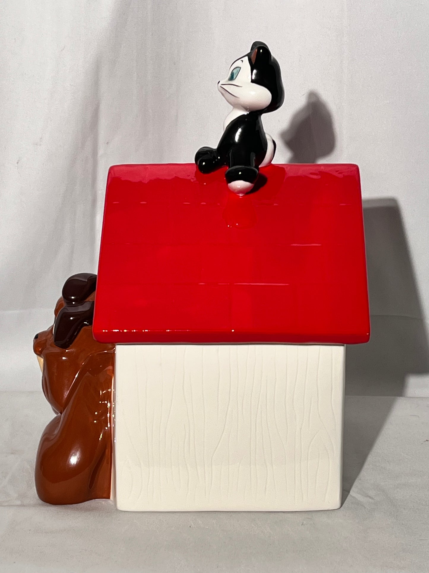 Marc Antony & Pussyfoot- 13” Cookie Jar - Looney Tunes- Warner Brothers - 1995