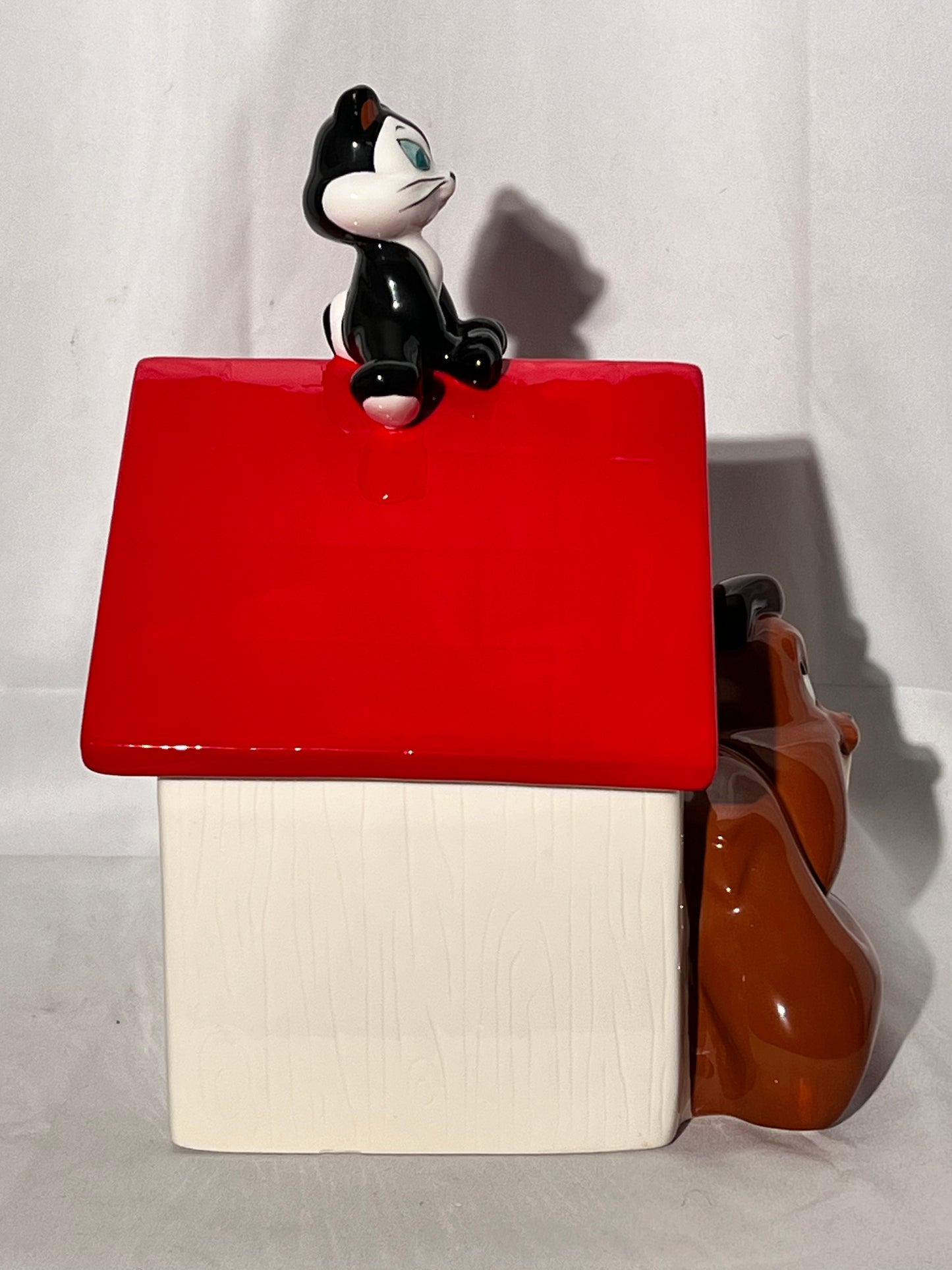 Marc Antony & Pussyfoot- 13” Cookie Jar - Looney Tunes- Warner Brothers - 1995