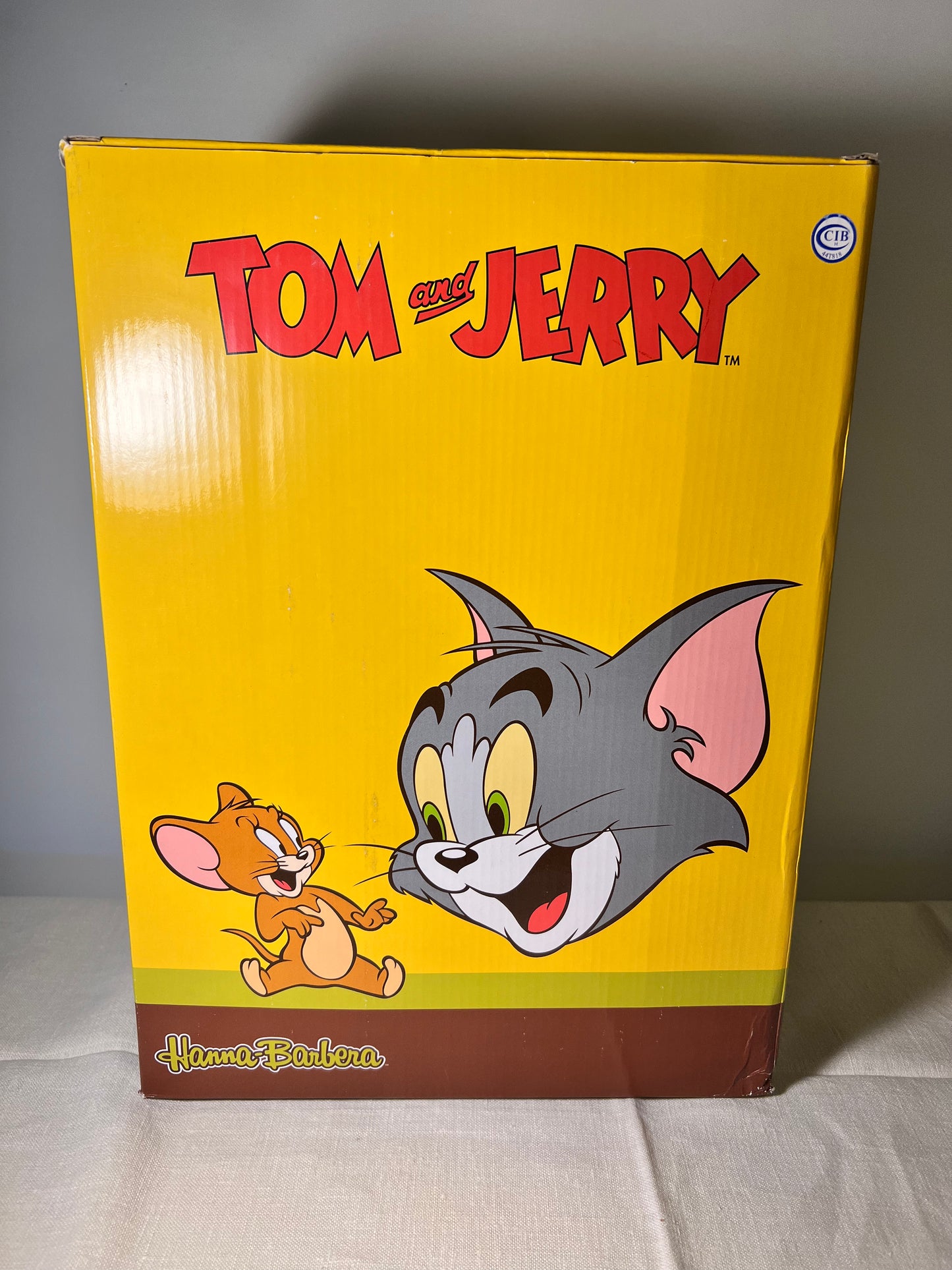 Tom and Jerry- best friends -cookie jar- Hannah Barbara- Warner Brothers