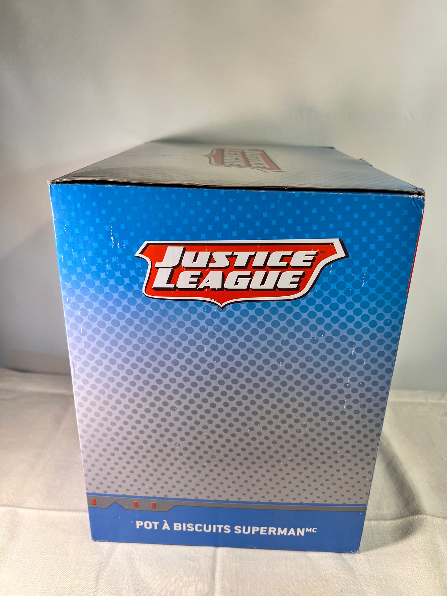 Superman cookie star-justice league-pot of biscuit Superman-DC comics-Warner Brothers