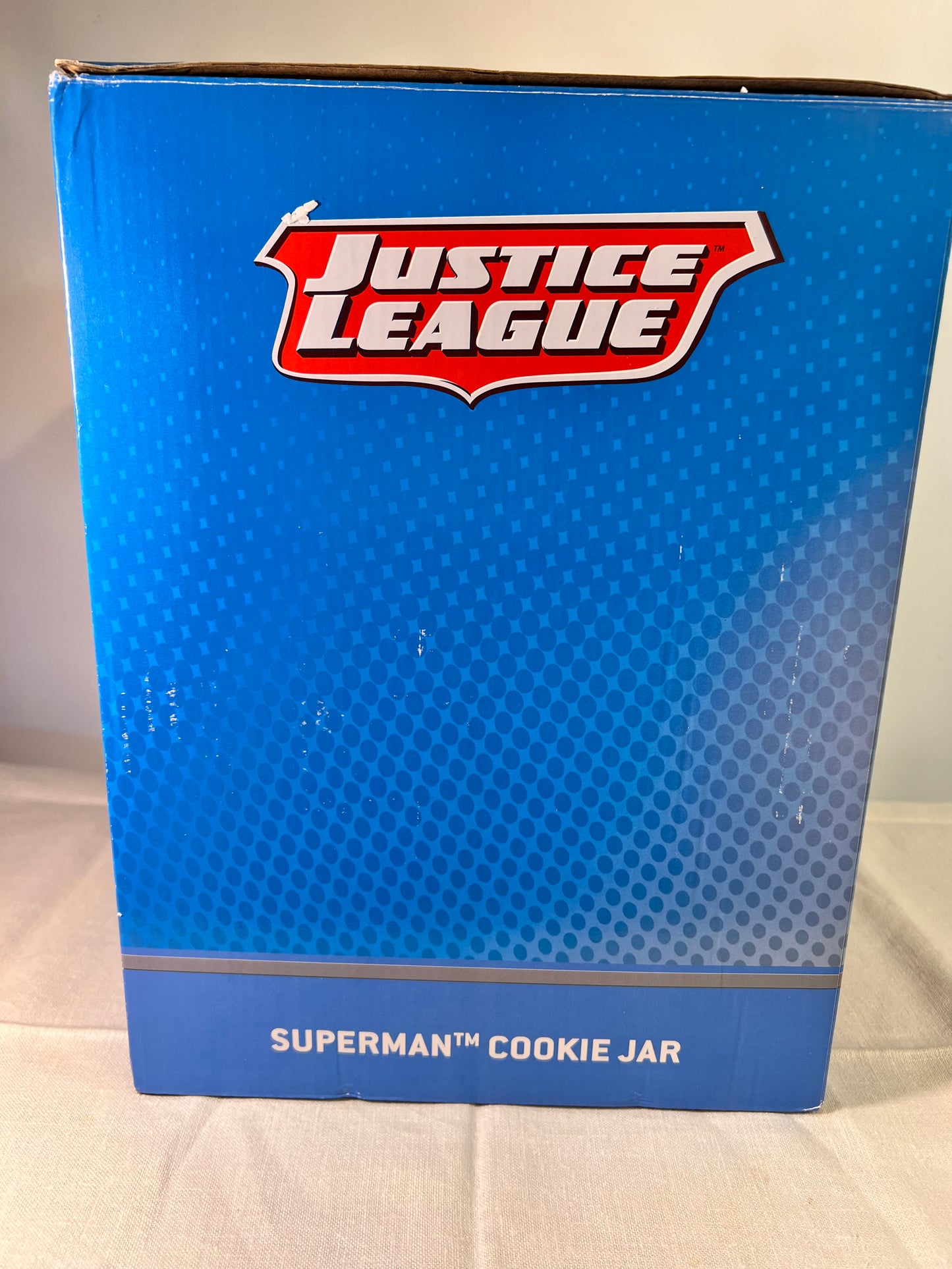 Superman cookie star-justice league-pot of biscuit Superman-DC comics-Warner Brothers