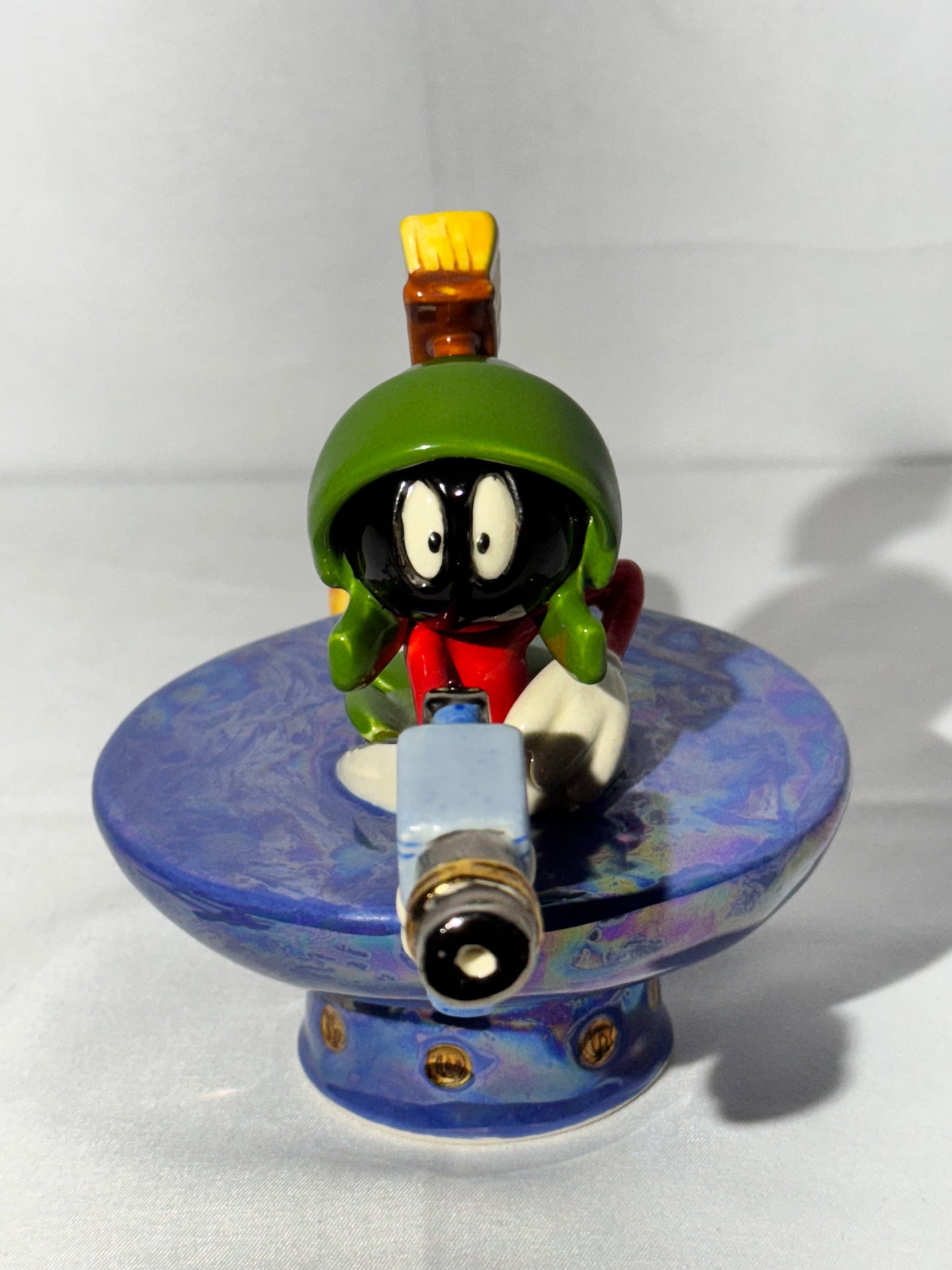 Marvin the Martian and K9 - Teapot - Marvin’s flying saucer- Limited Edition- 224/300 - Warner Brothers- Looney Tunes