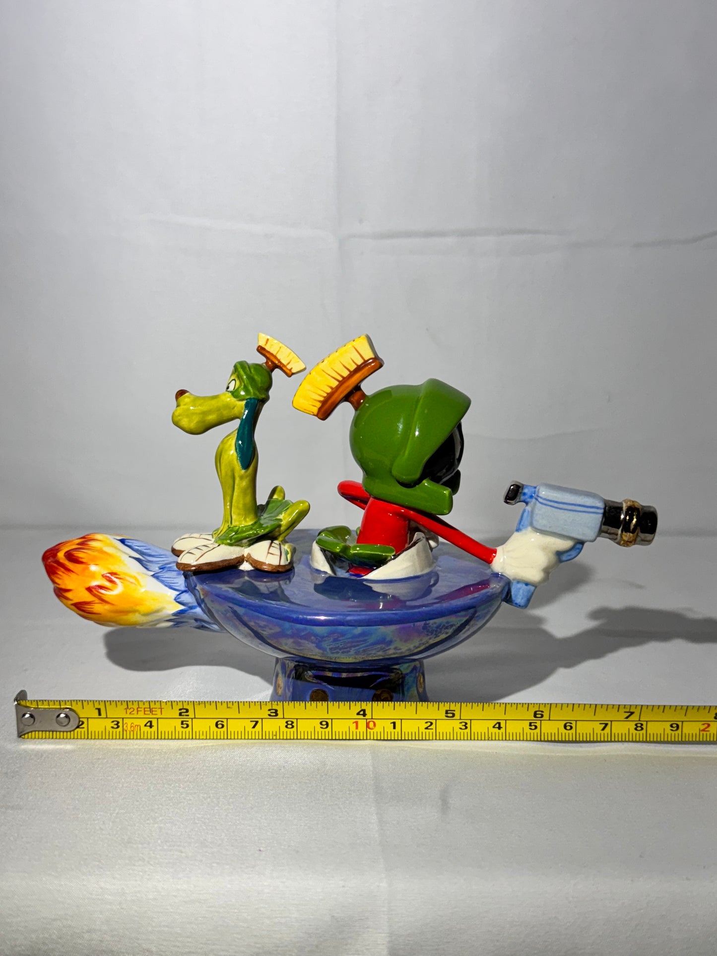 Marvin the Martian and K9 - Teapot - Marvin’s flying saucer- Limited Edition- 224/300 - Warner Brothers- Looney Tunes
