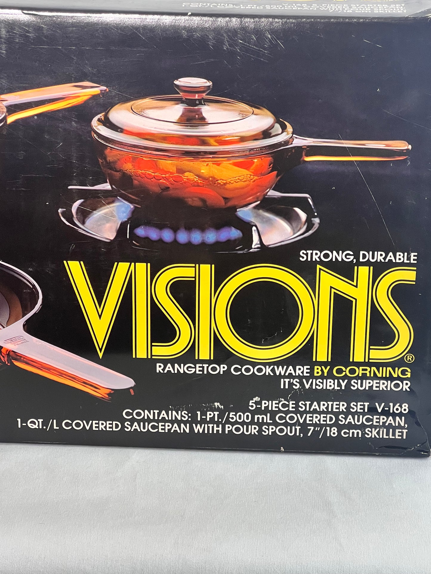 Visions - 5 piece starter set - amber - V-168 - Corning Cookware
