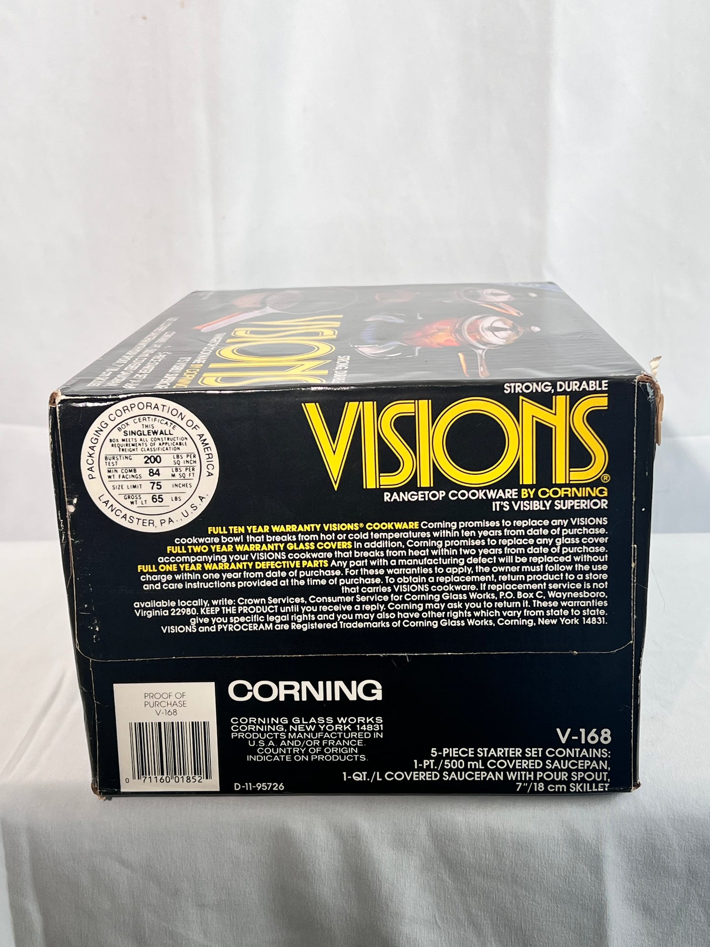 Visions - 5 piece starter set - amber - V-168 - Corning Cookware