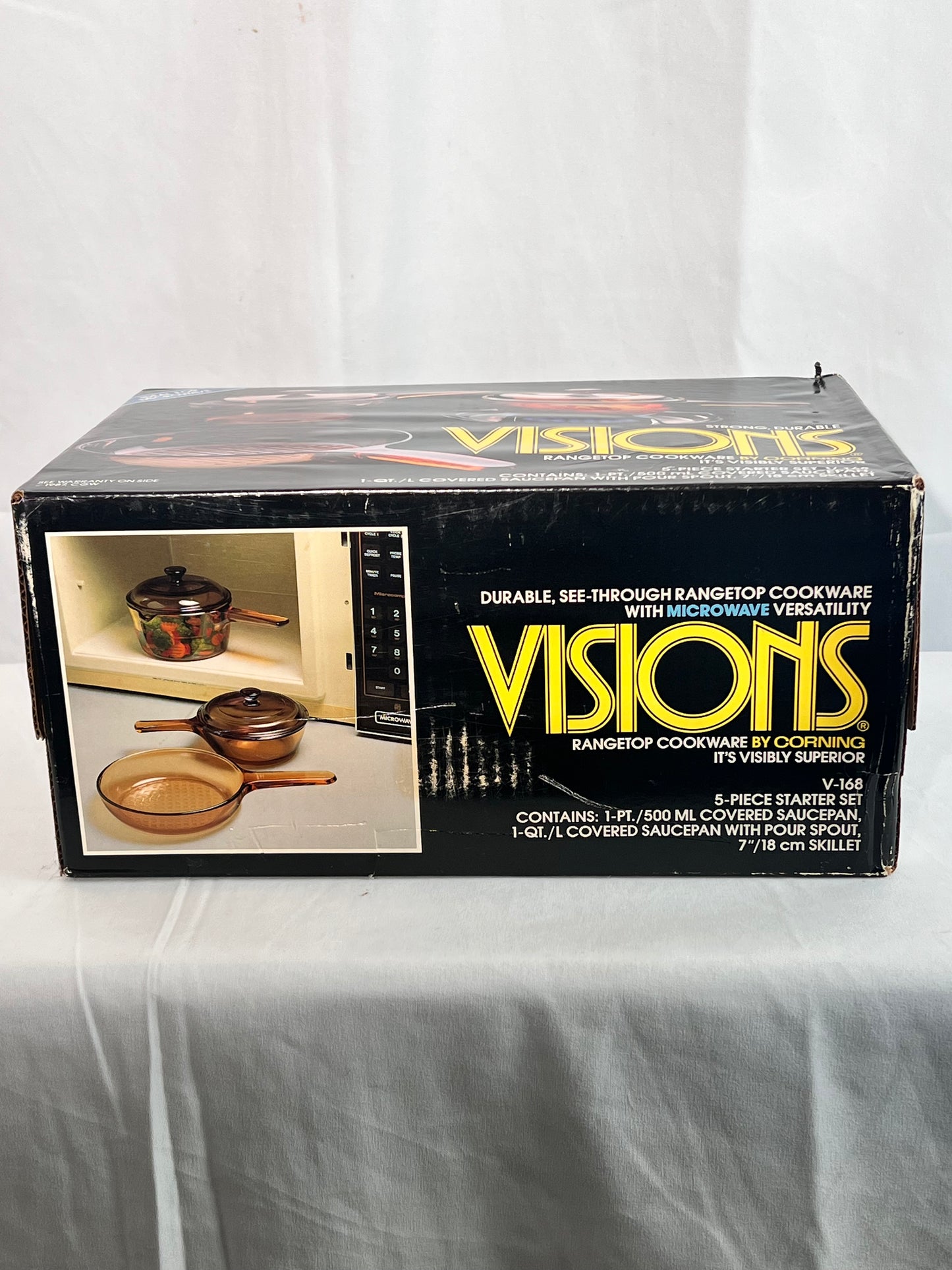 Visions - 5 piece starter set - amber - V-168 - Corning Cookware