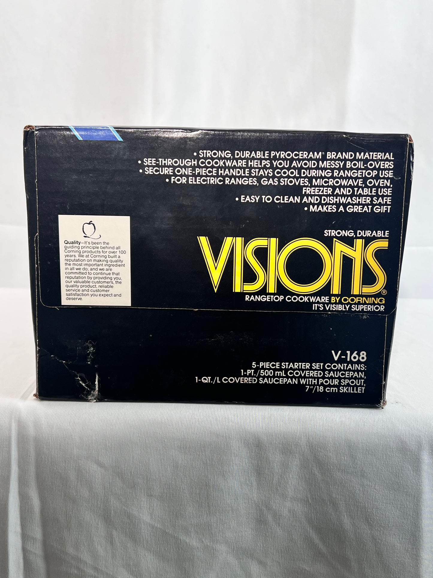 Visions - 5 piece starter set - amber - V-168 - Corning Cookware