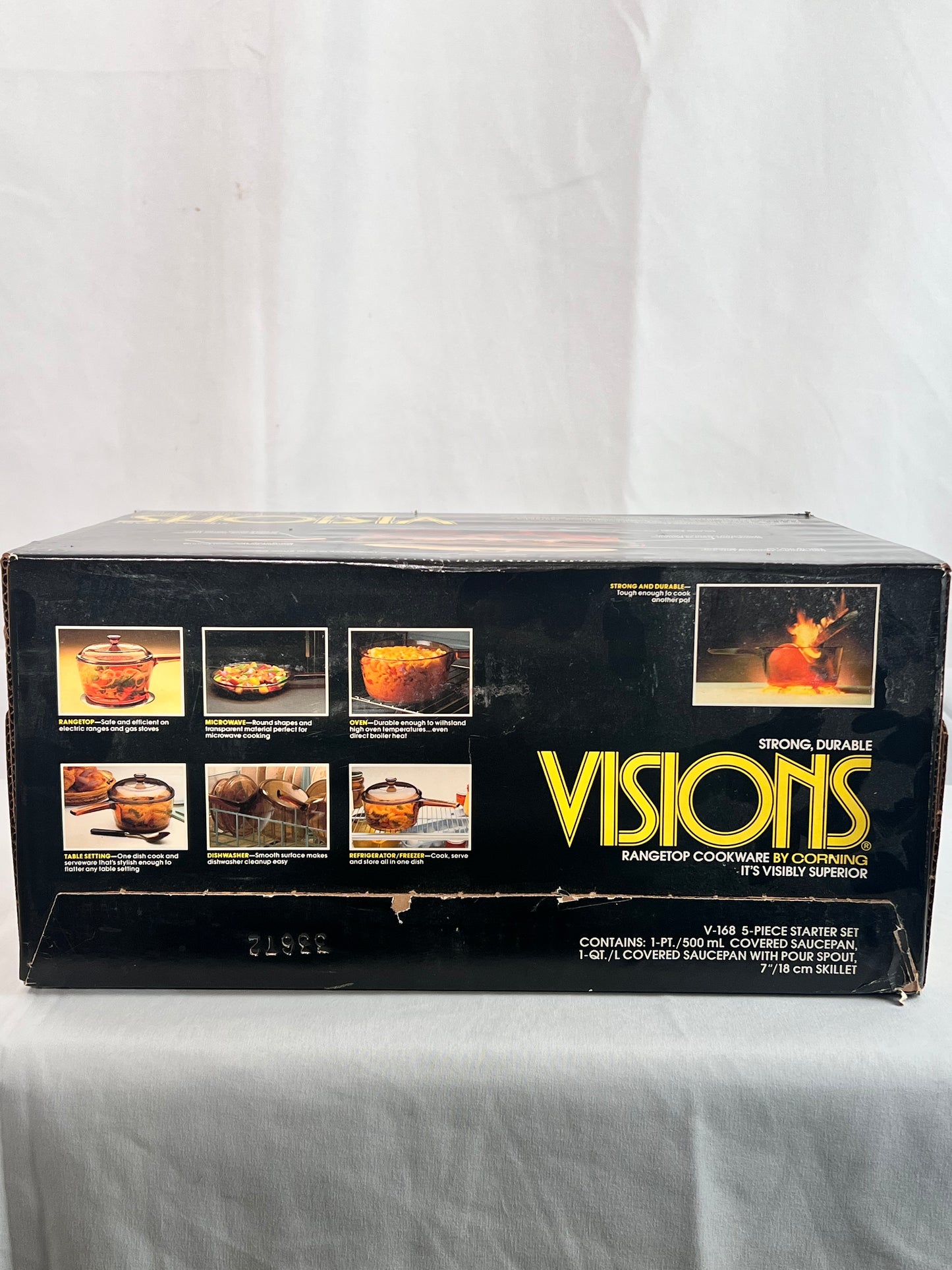 Visions - 5 piece starter set - amber - V-168 - Corning Cookware