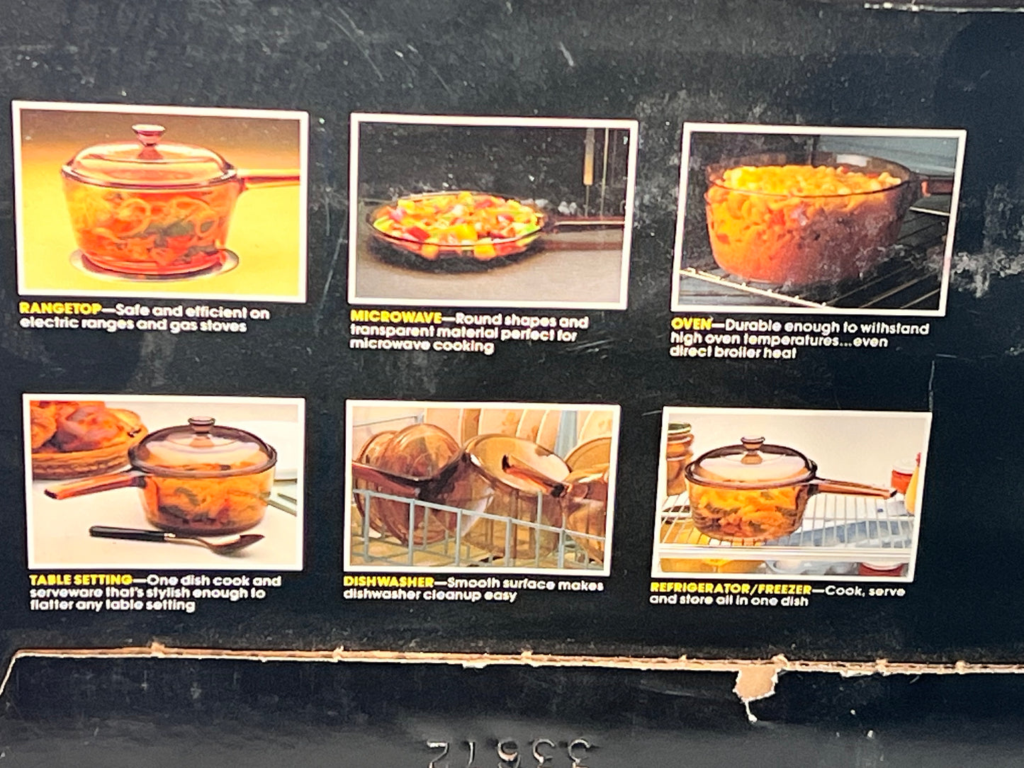 Visions - 5 piece starter set - amber - V-168 - Corning Cookware