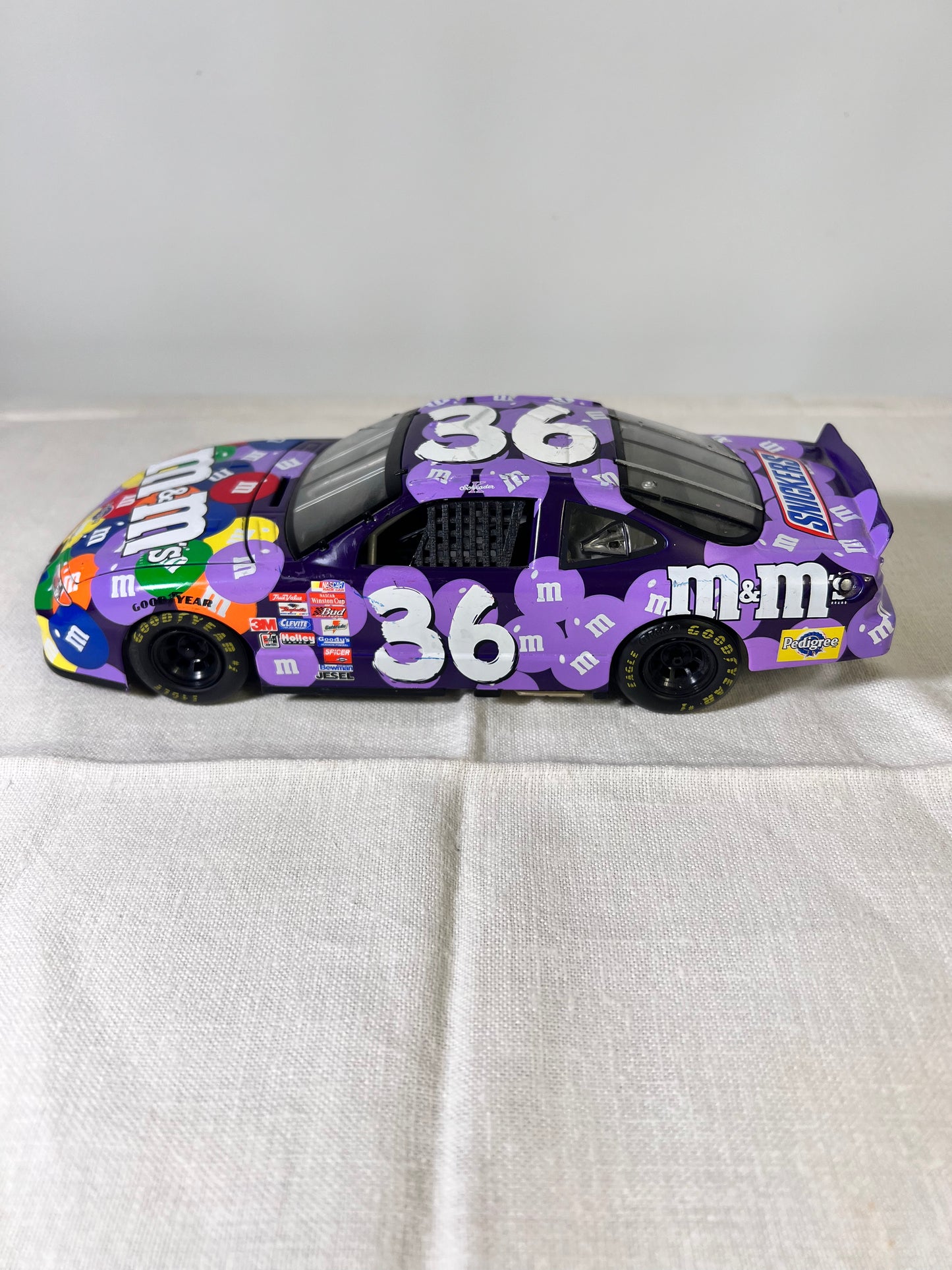 M&M’s team- Die Cast Car-purple-#36-Pontiac- Grand Prix-2002-NASCAR