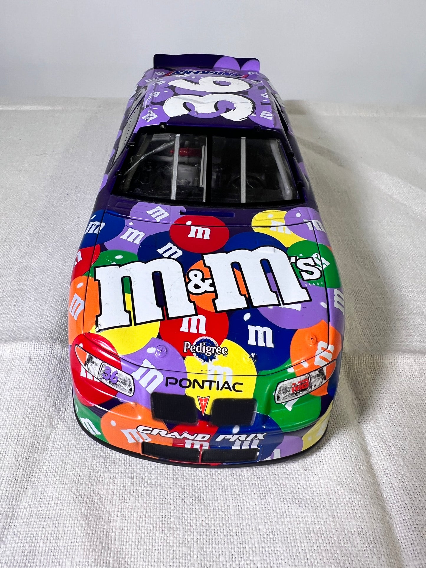 M&M’s team- Die Cast Car-purple-#36-Pontiac- Grand Prix-2002-NASCAR