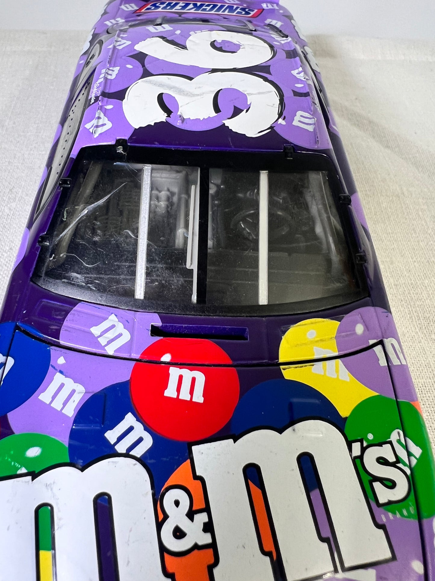 M&M’s team- Die Cast Car-purple-#36-Pontiac- Grand Prix-2002-NASCAR