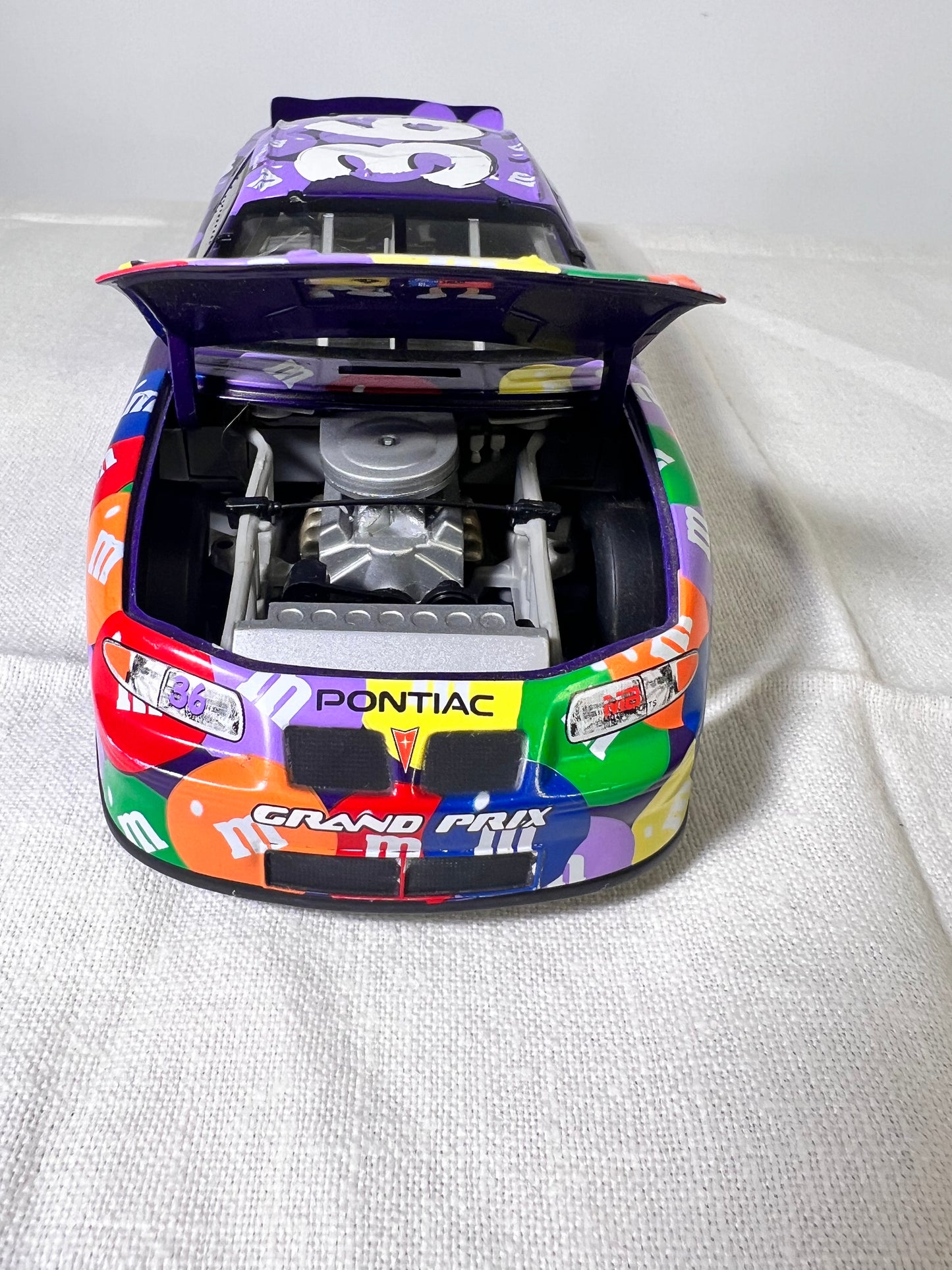 M&M’s team- Die Cast Car-purple-#36-Pontiac- Grand Prix-2002-NASCAR