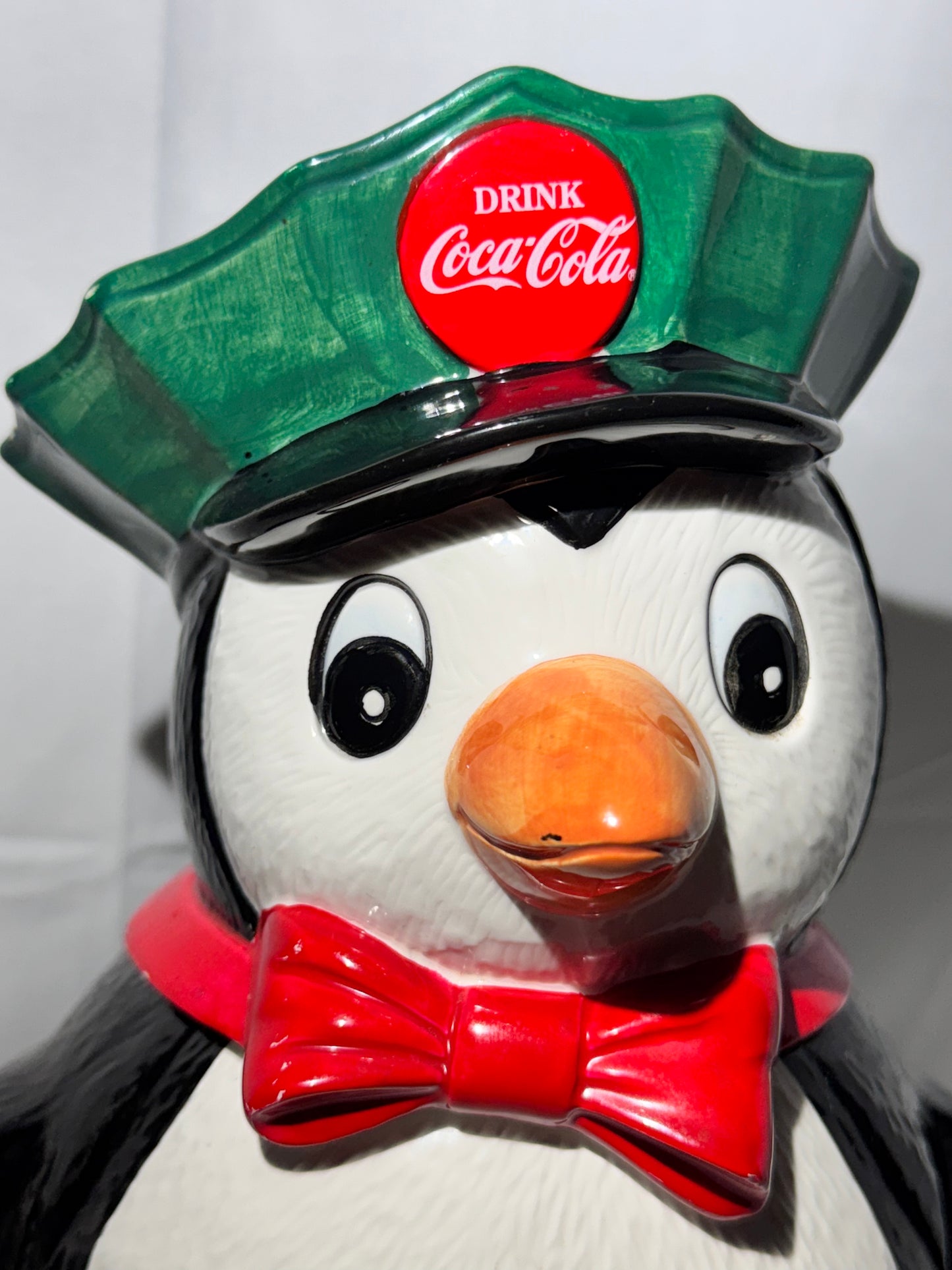 Coca-Cola Penguin- Cookie Jar -1997