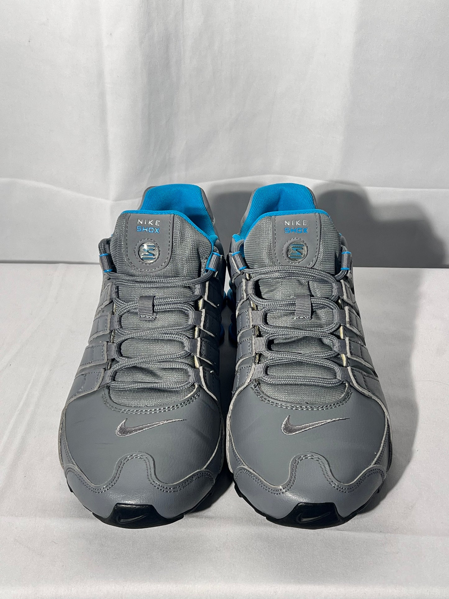 Nike Shox - Detroit Lions - 2014 - size 10.5 - sneakers- Gray and Blue