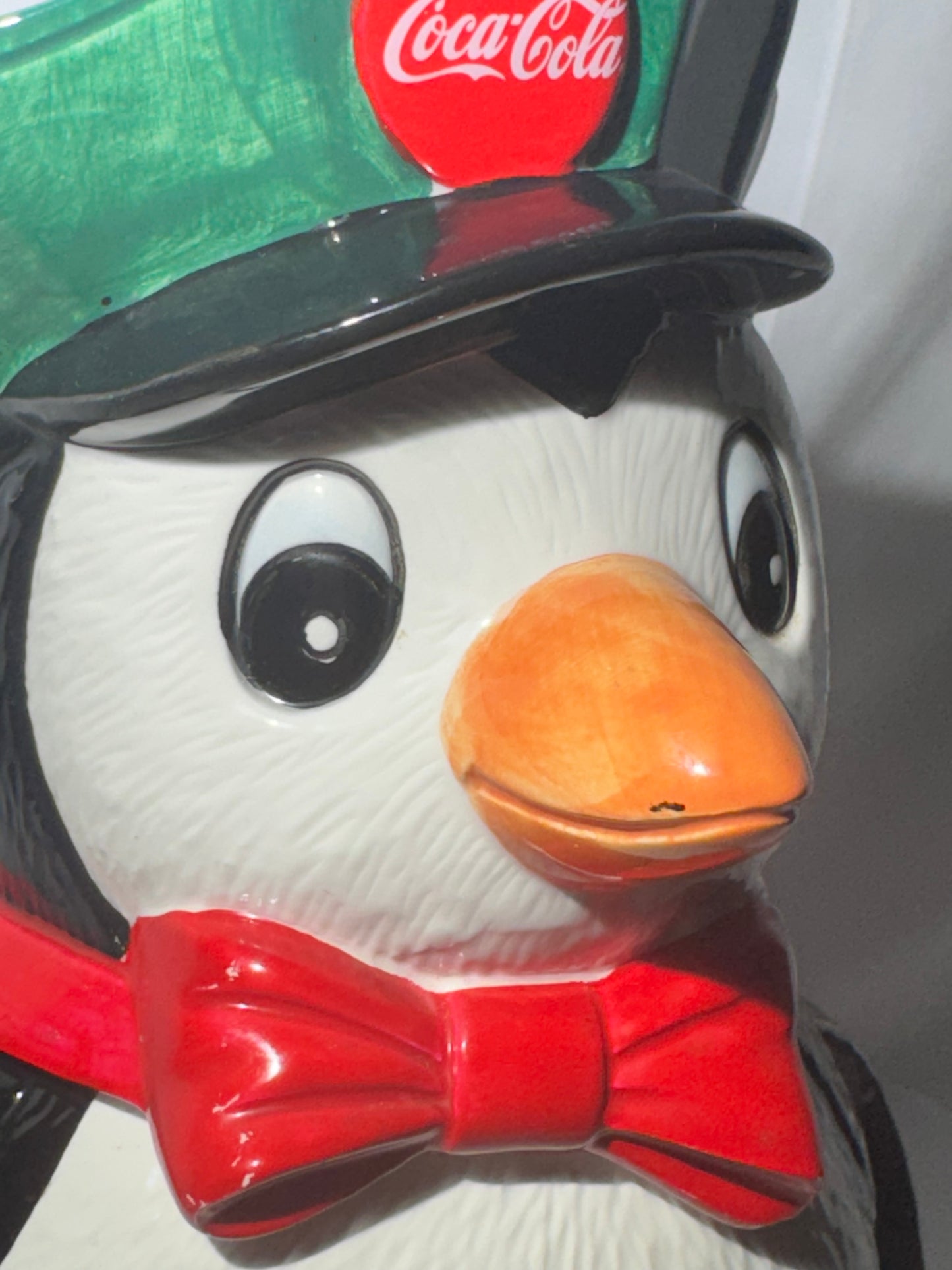 Coca-Cola Penguin- Cookie Jar -1997