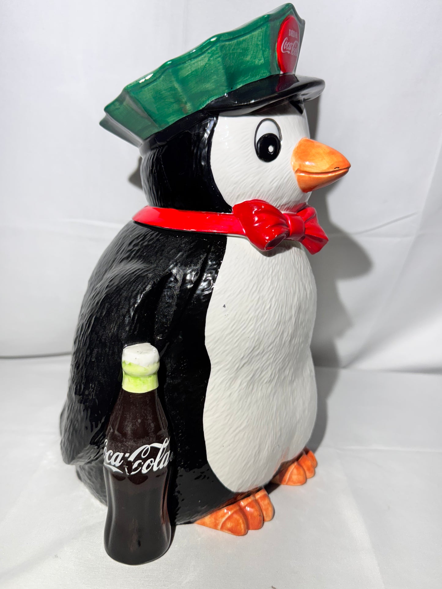 Coca-Cola Penguin- Cookie Jar -1997