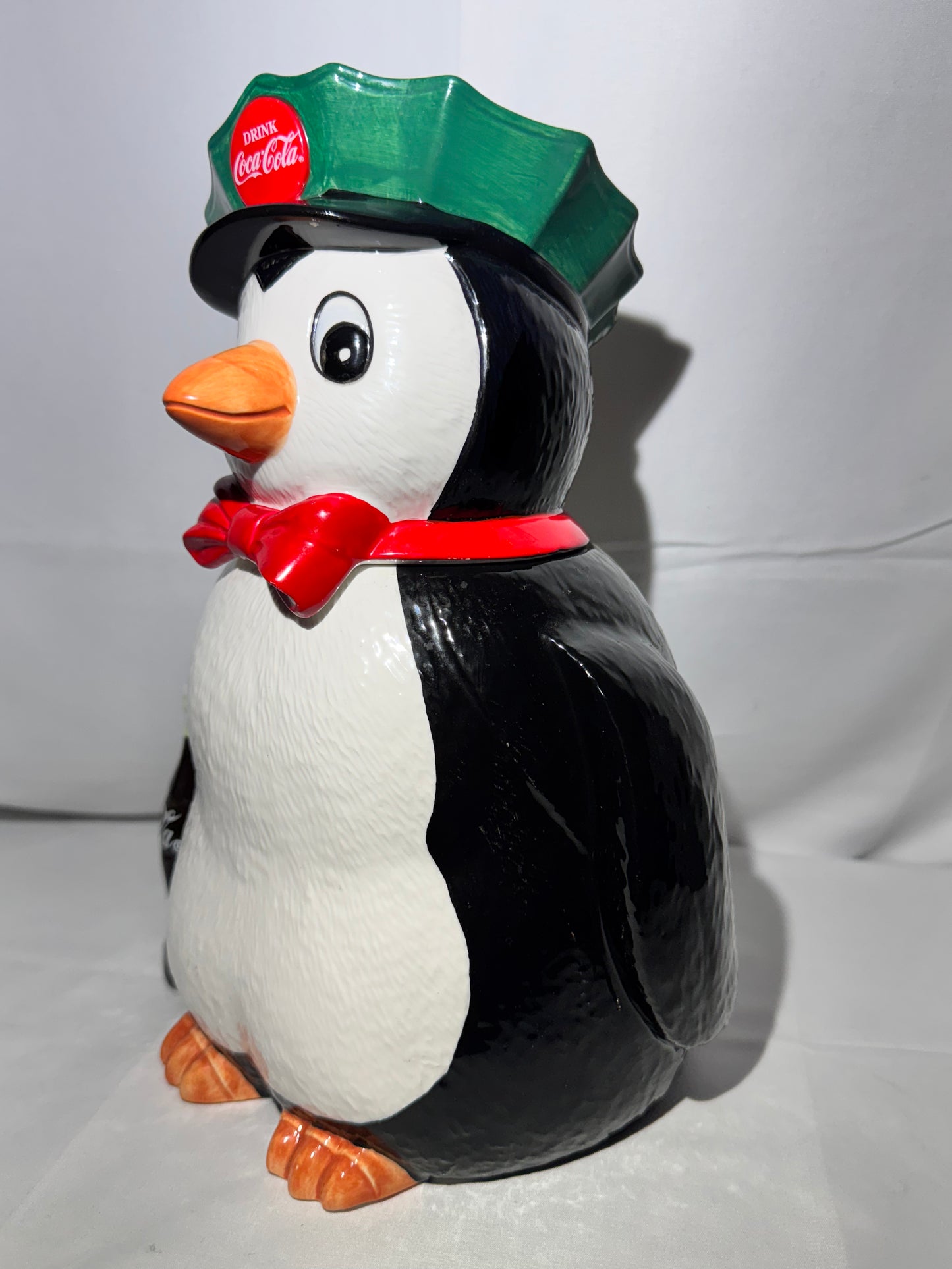 Coca-Cola Penguin- Cookie Jar -1997