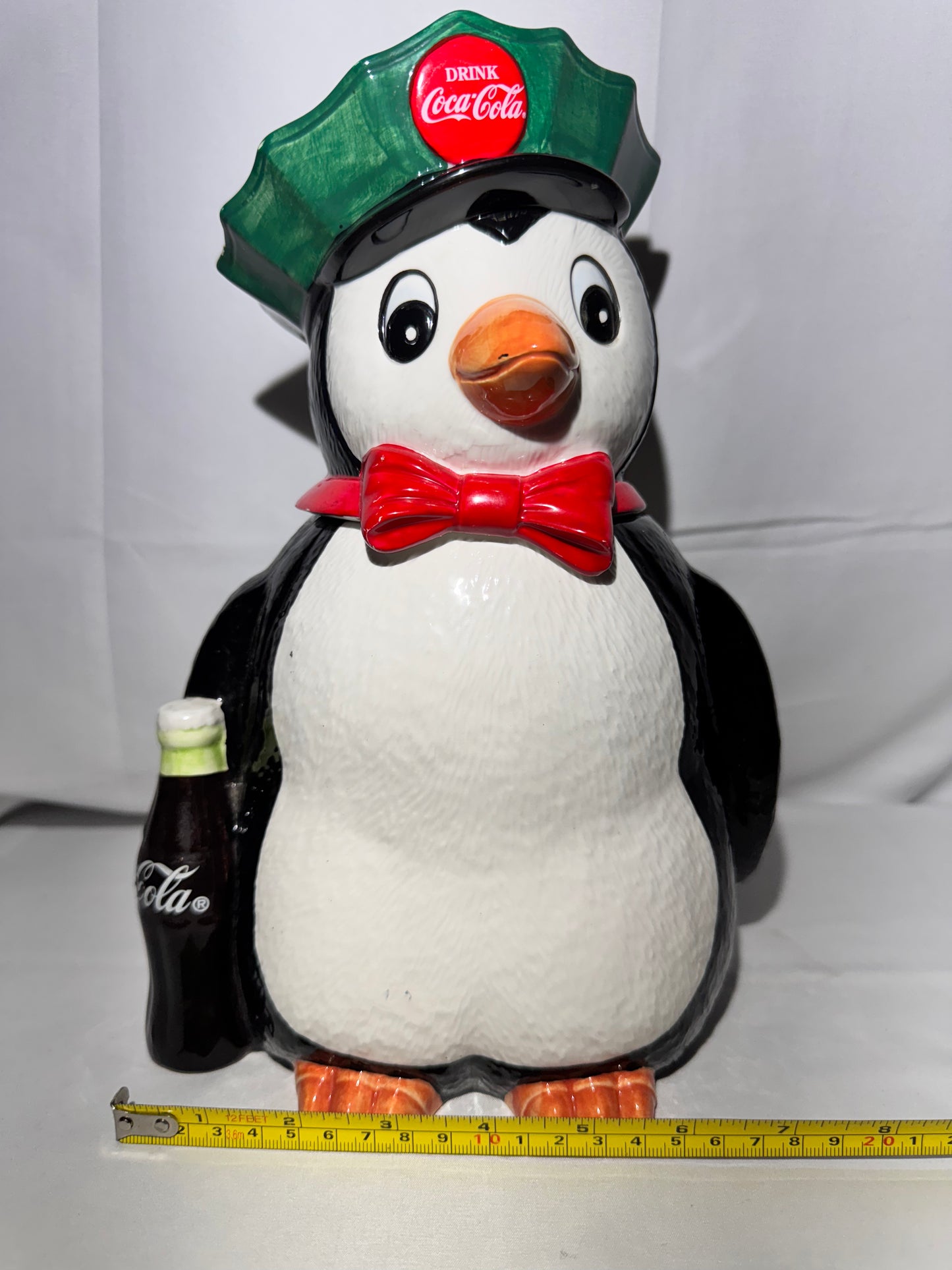 Coca-Cola Penguin- Cookie Jar -1997