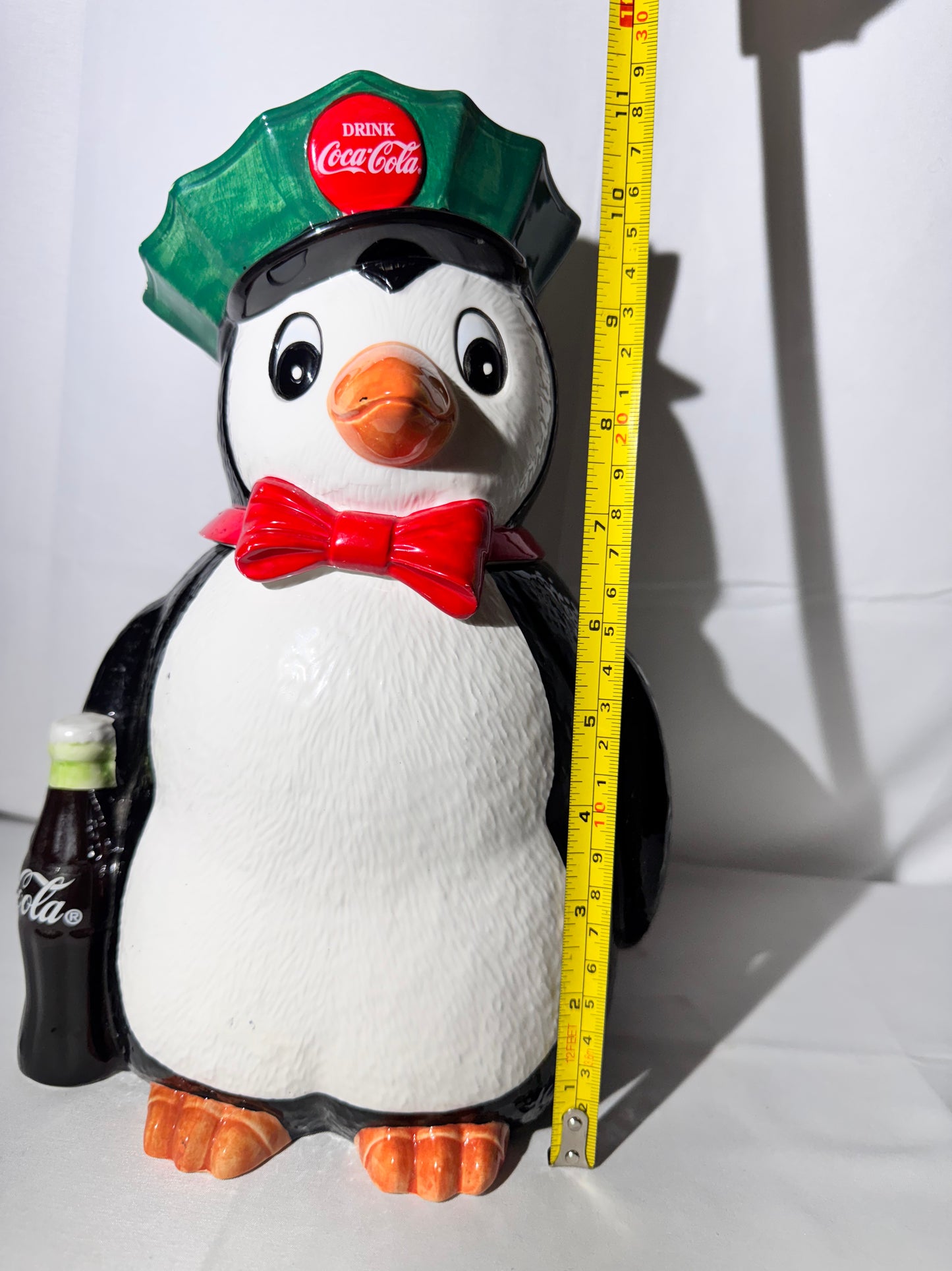 Coca-Cola Penguin- Cookie Jar -1997