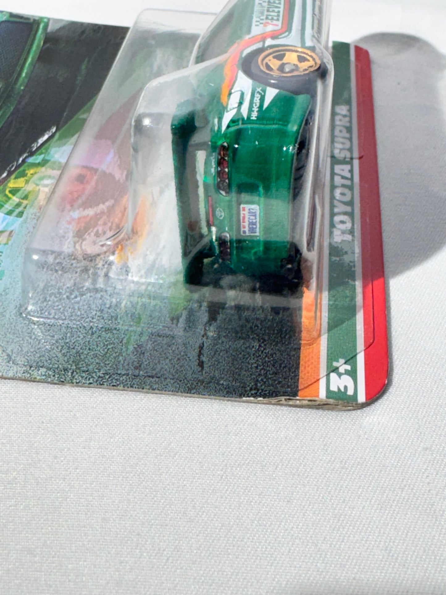Hot wheels- Toyota Supra - JGF54 - silver series- Mattel - 7Eleven