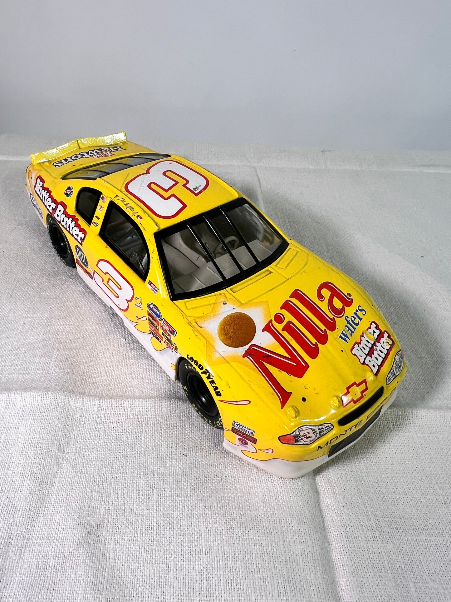 NASCAR-#3-Dale Earnhardt Jr-die cast car-2002 Monte Carlo-action