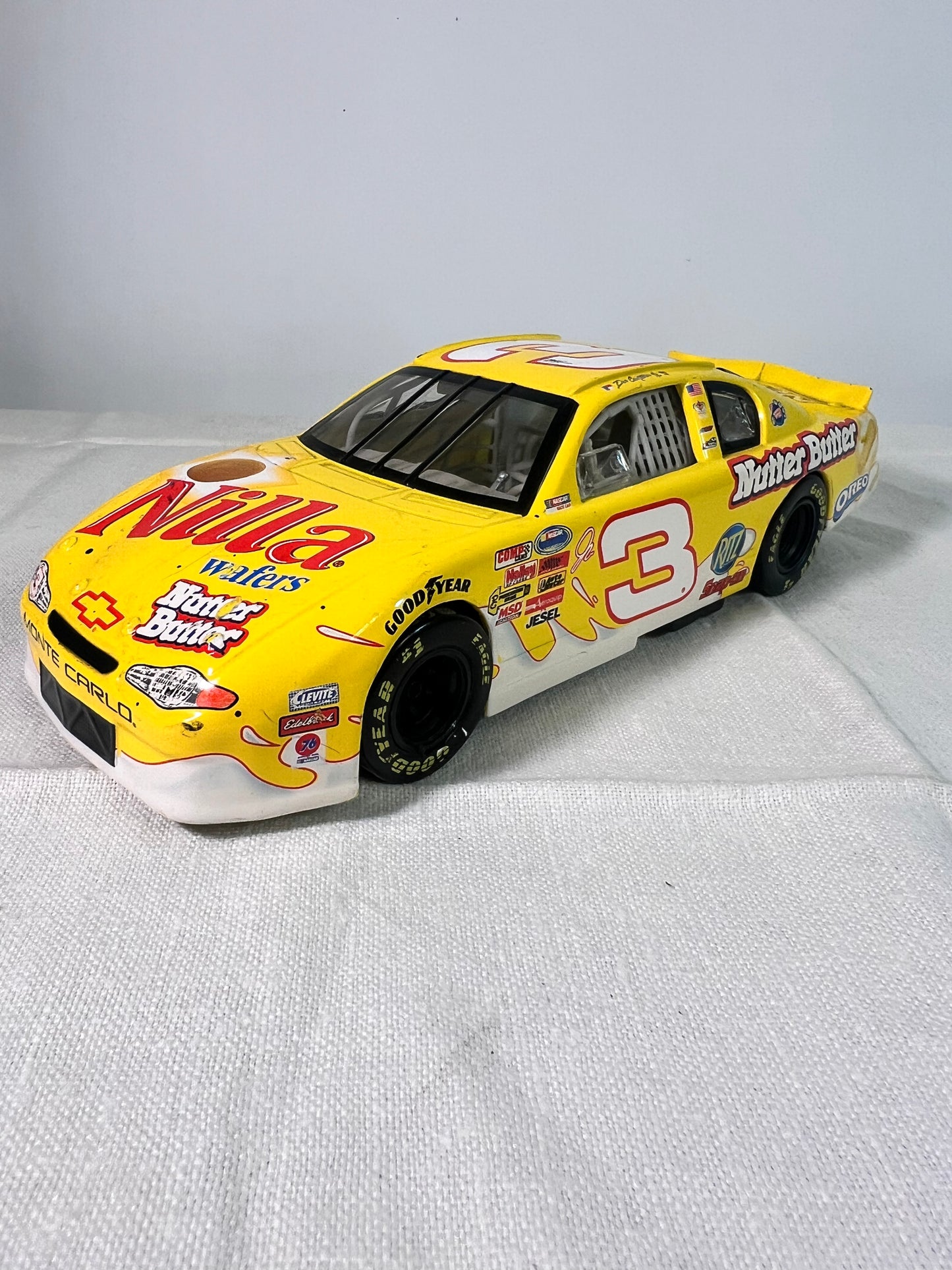 NASCAR-#3-Dale Earnhardt Jr-die cast car-2002 Monte Carlo-action