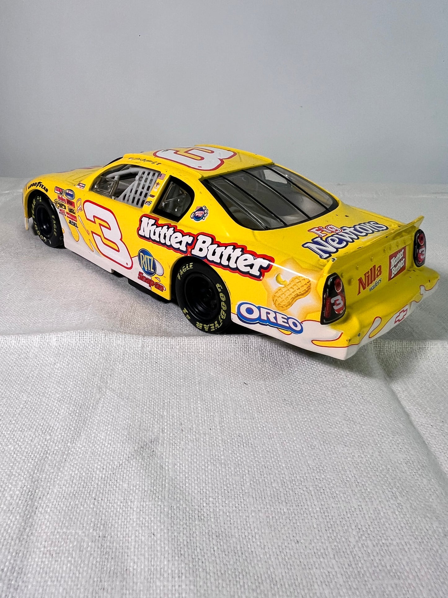 NASCAR-#3-Dale Earnhardt Jr-die cast car-2002 Monte Carlo-action