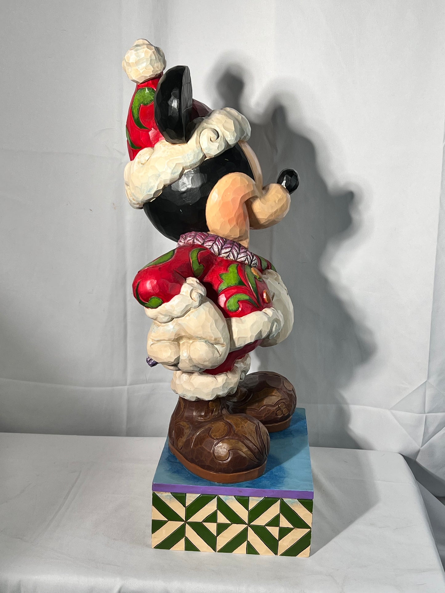 Mickey Mouse-21 1/2“ Jim shore statue “Merry Christmas” - showcase collection-Disney traditions-Enesco - # 4039042
