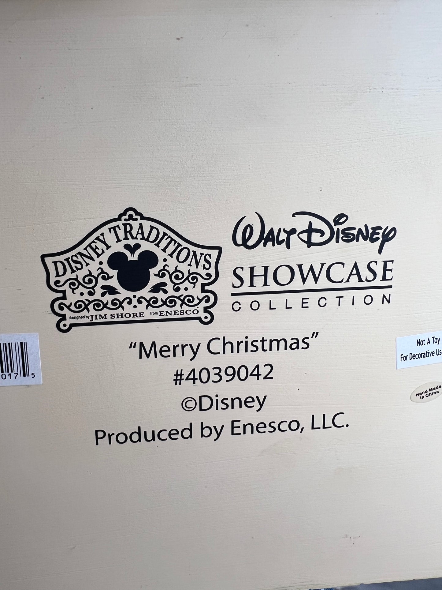 Mickey Mouse-21 1/2“ Jim shore statue “Merry Christmas” - showcase collection-Disney traditions-Enesco - # 4039042