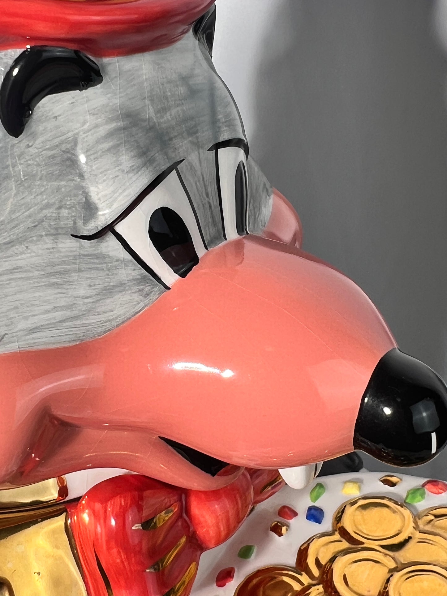 Chuck E. Cheese’s 20th Anniversary- 15” Cookie Jar - Clay Art - K & L enterprise- 1997 - Limited Edition #701