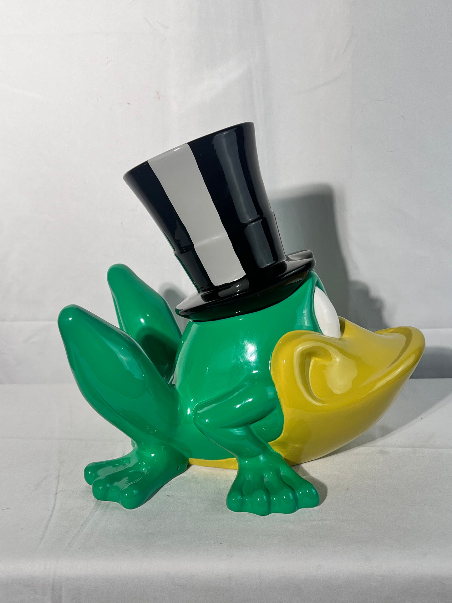 Michigan J. Frog - 11 1/2” Cookie jar- Warner Brothers-1998