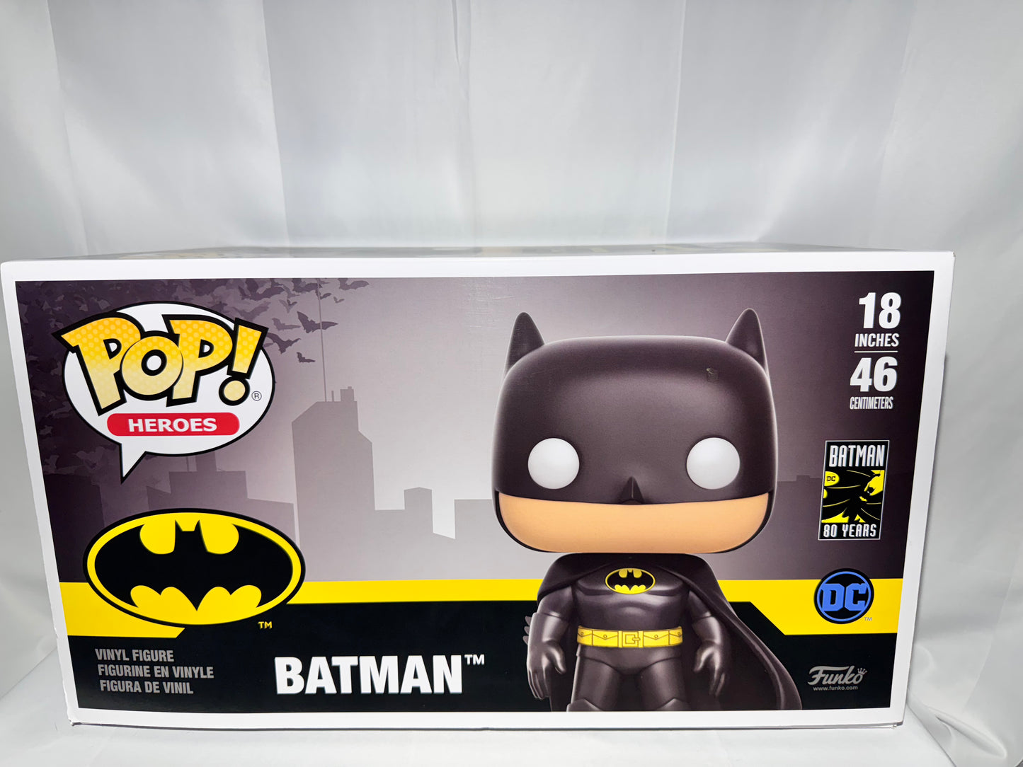 Batman- 18” Jumbo Funko Pop- # 1 -DC Comics - Vinyl Figure