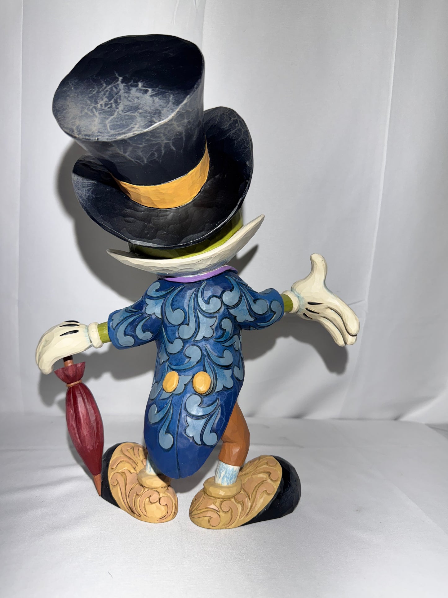 Jiminy Cricket - 13.5” Figure- Disney tradition-“crickets the name, Jiminy cricket” - Jim Shore - #6005972-Pinocchio 