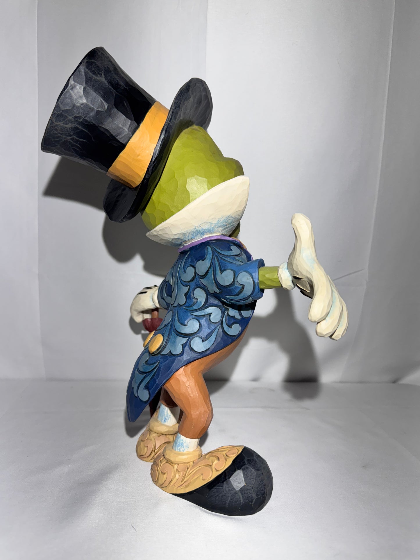 Jiminy Cricket - 13.5” Figure- Disney tradition-“crickets the name, Jiminy cricket” - Jim Shore - #6005972-Pinocchio 
