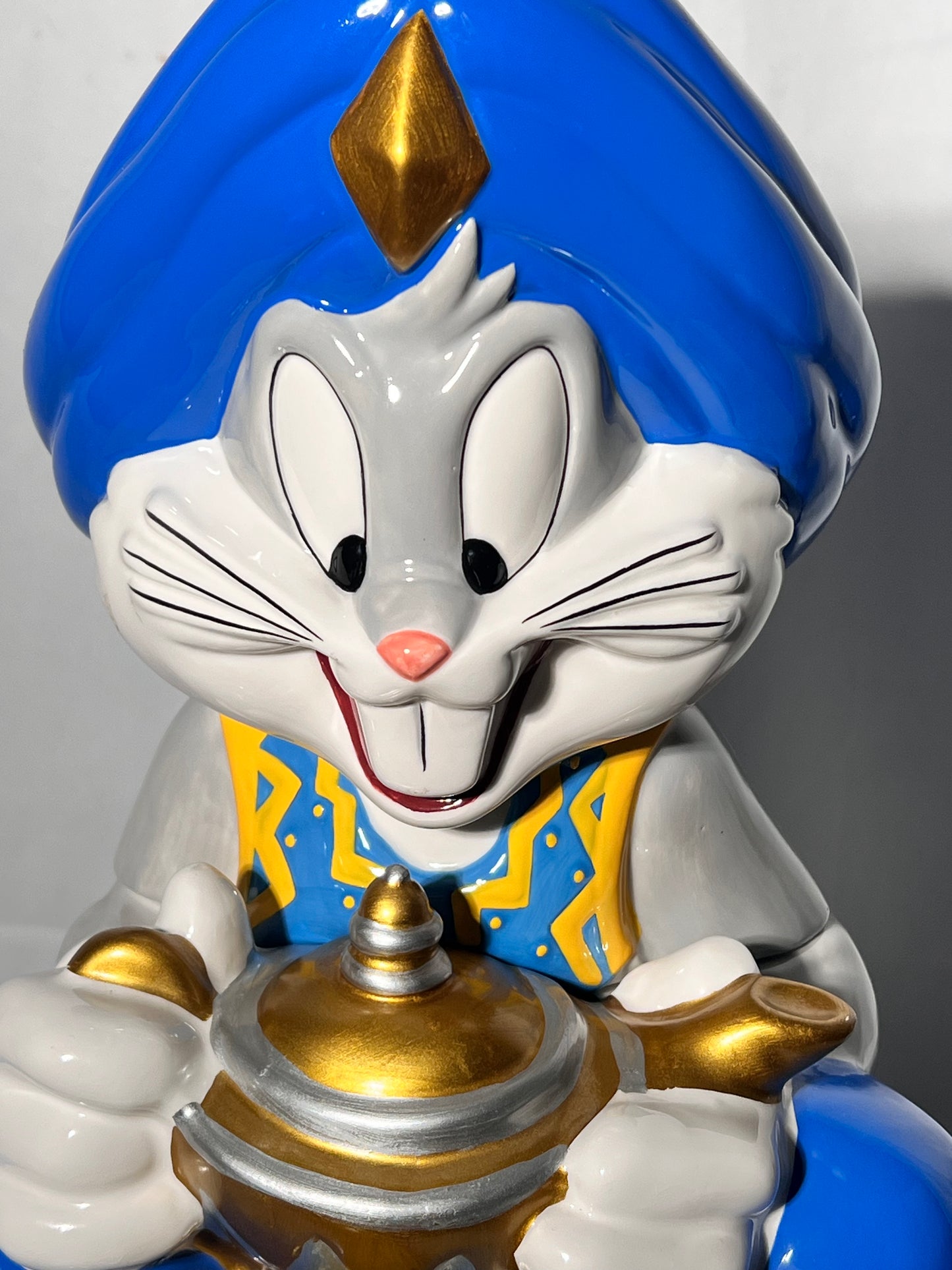 Bugs Bunny – 14” cookie jar – Looney Tunes – Warner brothers – Genie – 1998