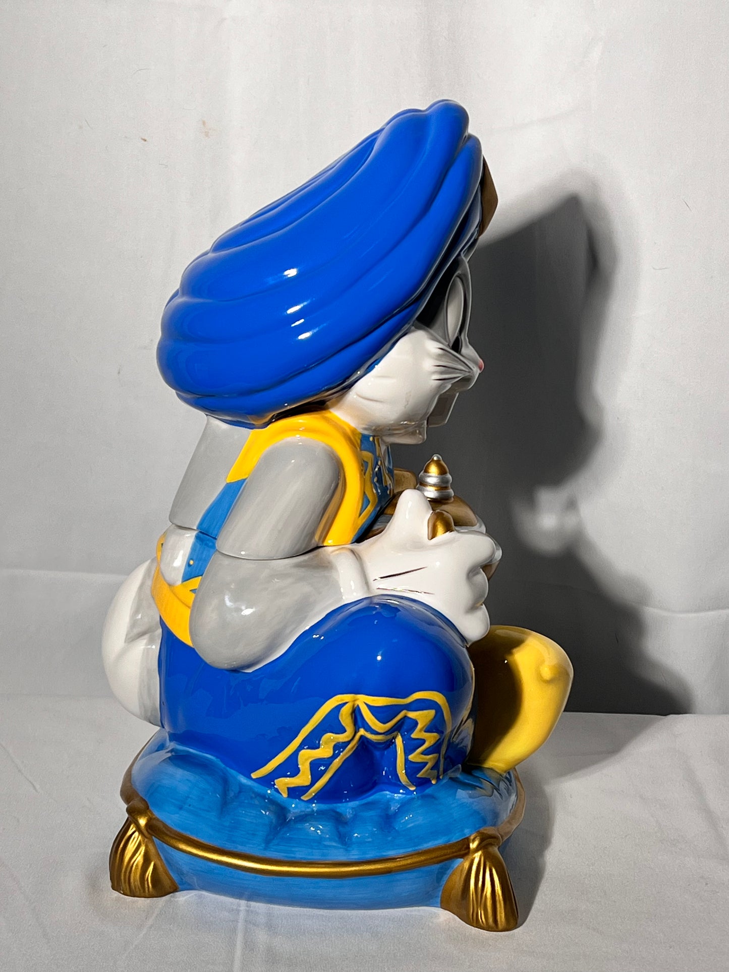 Bugs Bunny – 14” cookie jar – Looney Tunes – Warner brothers – Genie – 1998