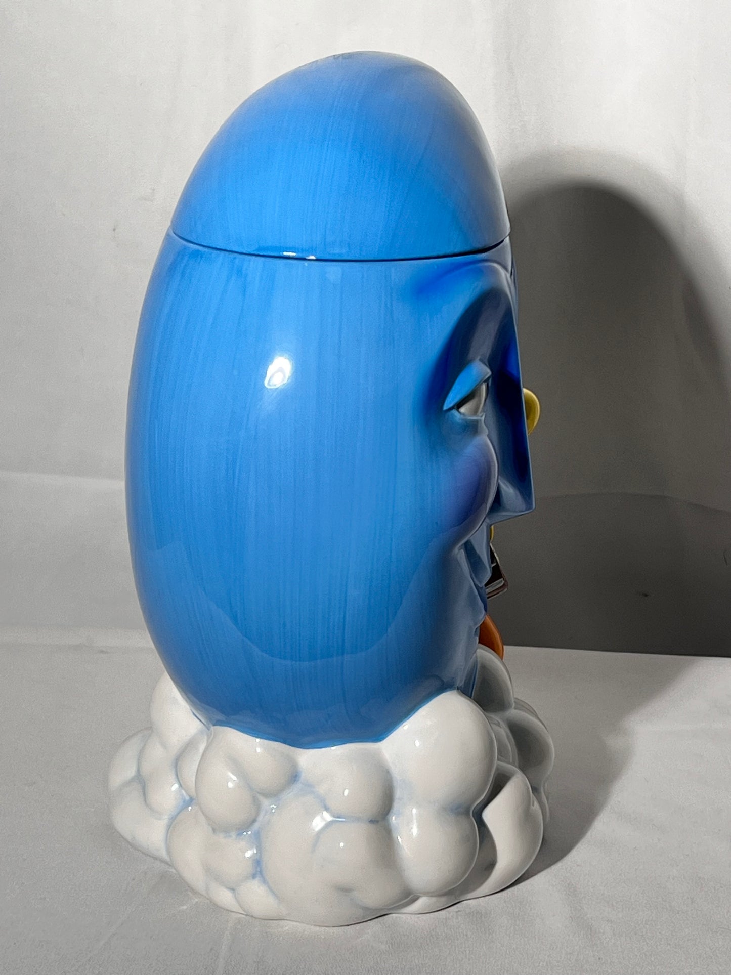 Tweety Bird and Blue Moon musical 12” Cookie Jar- Looney Tunes- Warner Brothers-2000