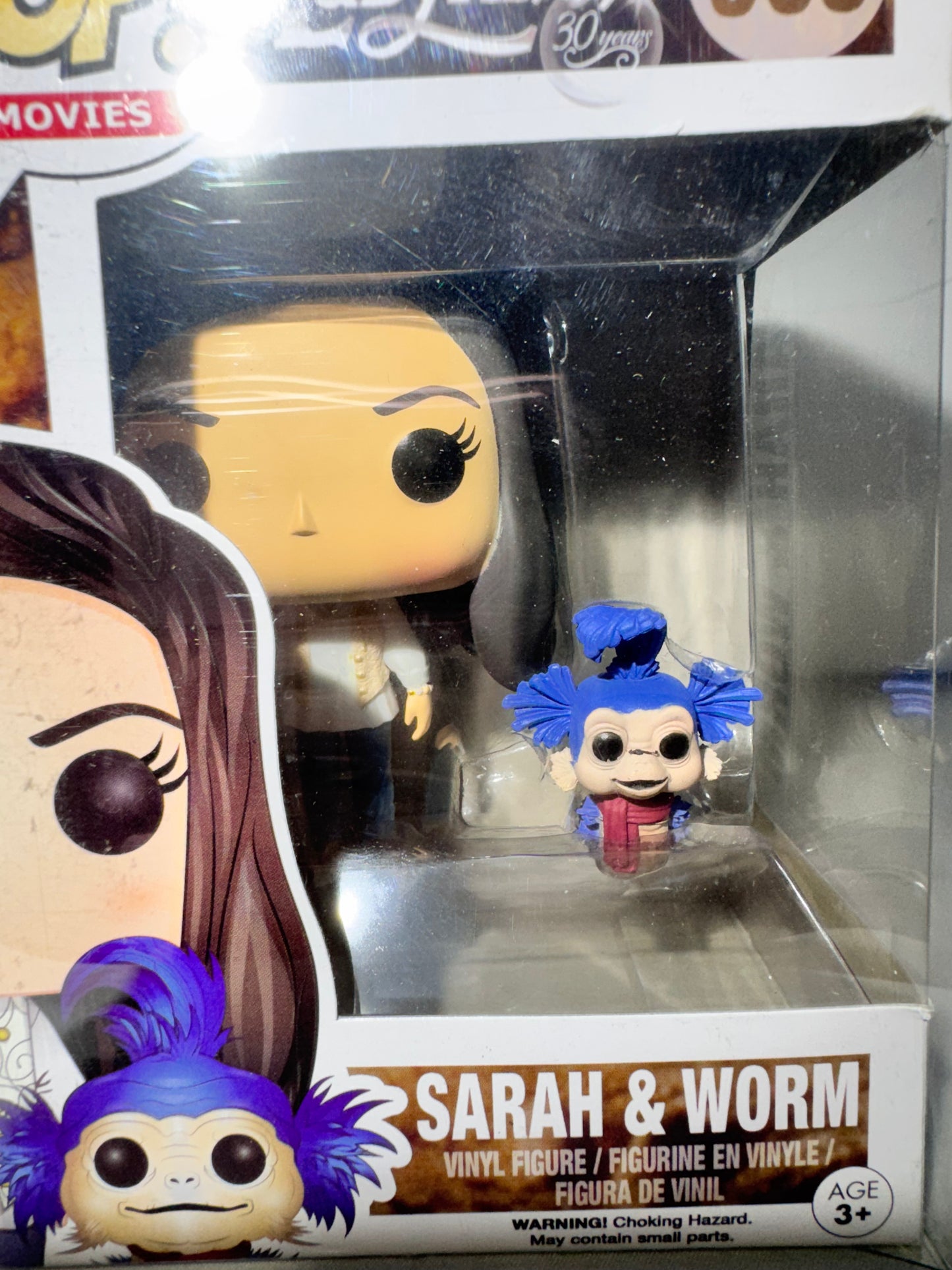 Sarah & Worm - Funko Pop - 363- Pop Movies- Jim Henson’s Labyrinth