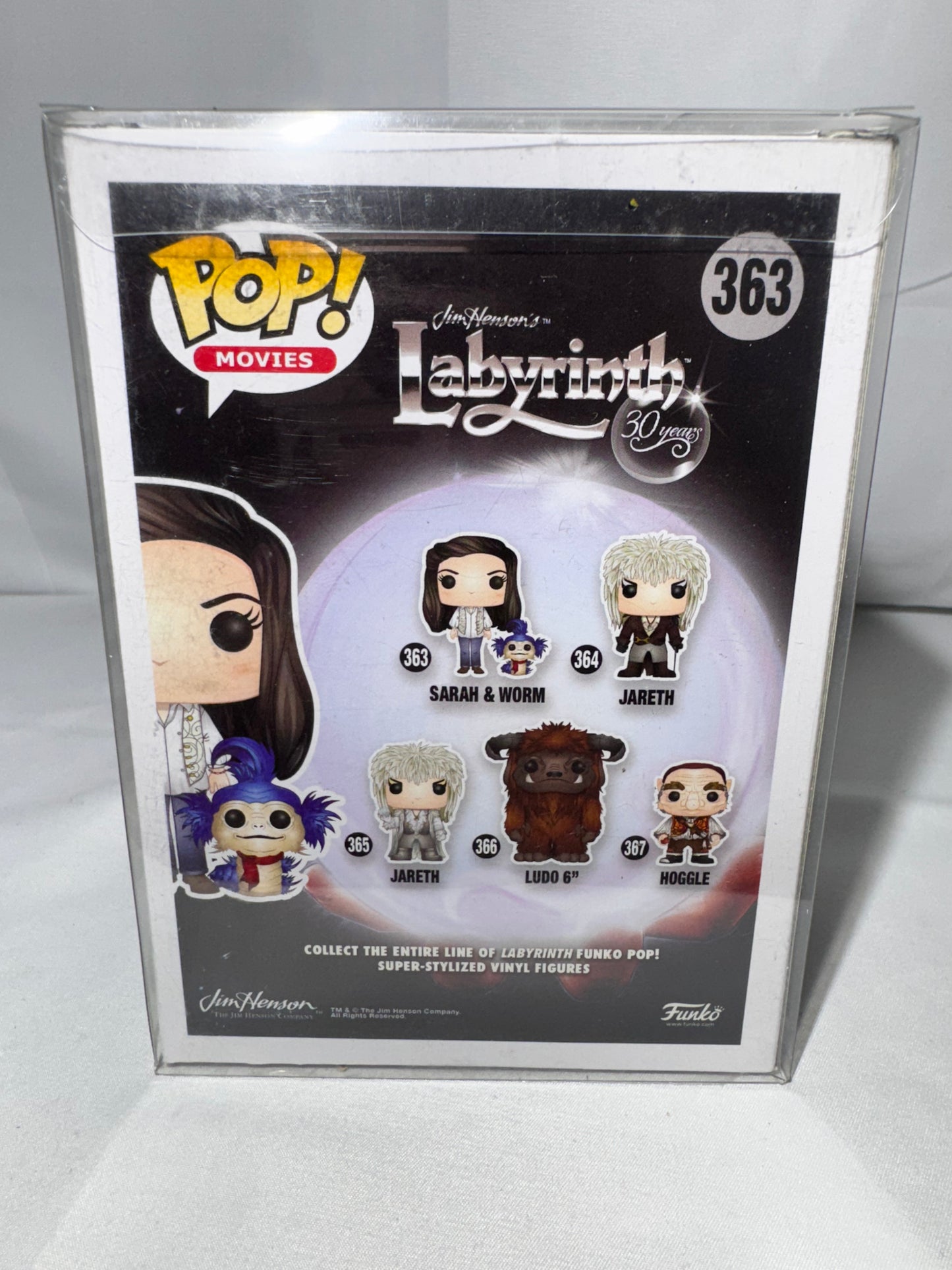Sarah & Worm - Funko Pop - 363- Pop Movies- Jim Henson’s Labyrinth