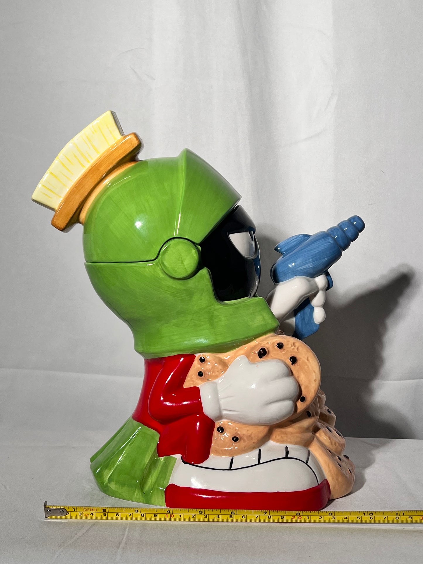 Marvin, the Martian – 13 1/2 inch cookie jar – Looney Tunes – Warner Brothers – 1995