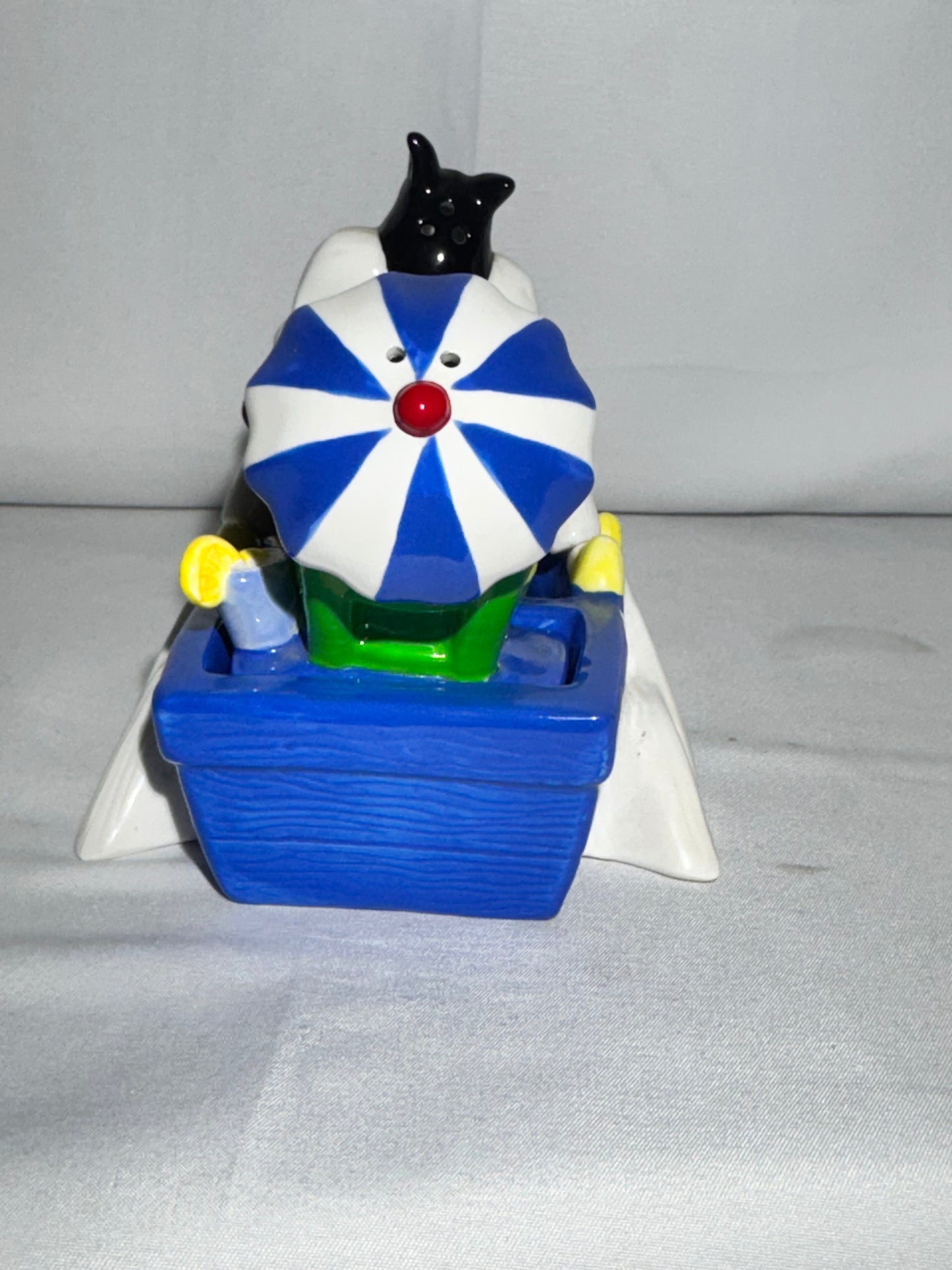 Tweety Bird & Sylvester- salt and pepper- Warner Brothers- Looney Tunes- boat ride