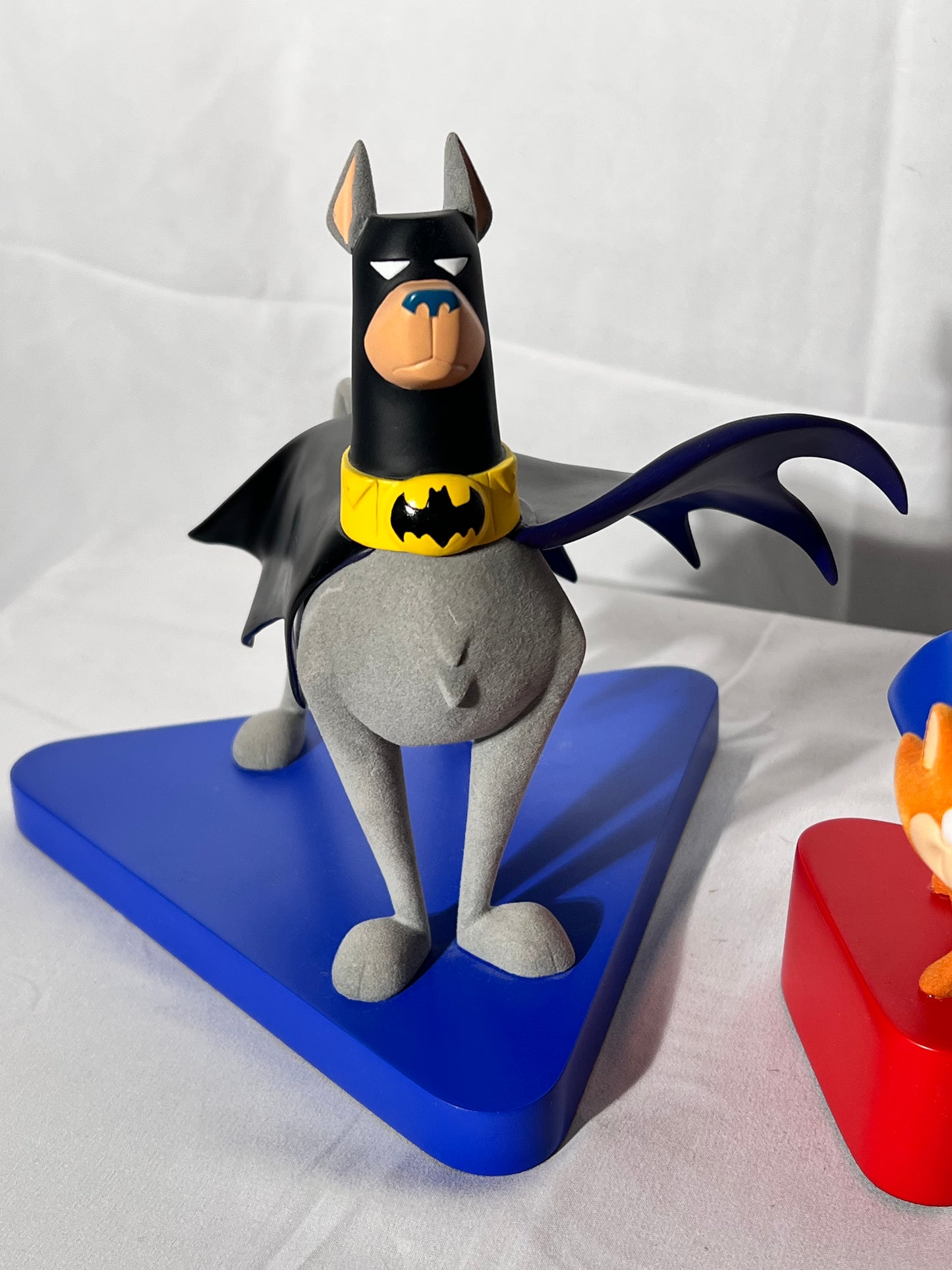 Krypto - animated series Marquette set- Cartoon Network-designed by Karen Palinko- limited edition #319/500–DCDirect–2005–Steaky, Krypto and Ace the bat Hound