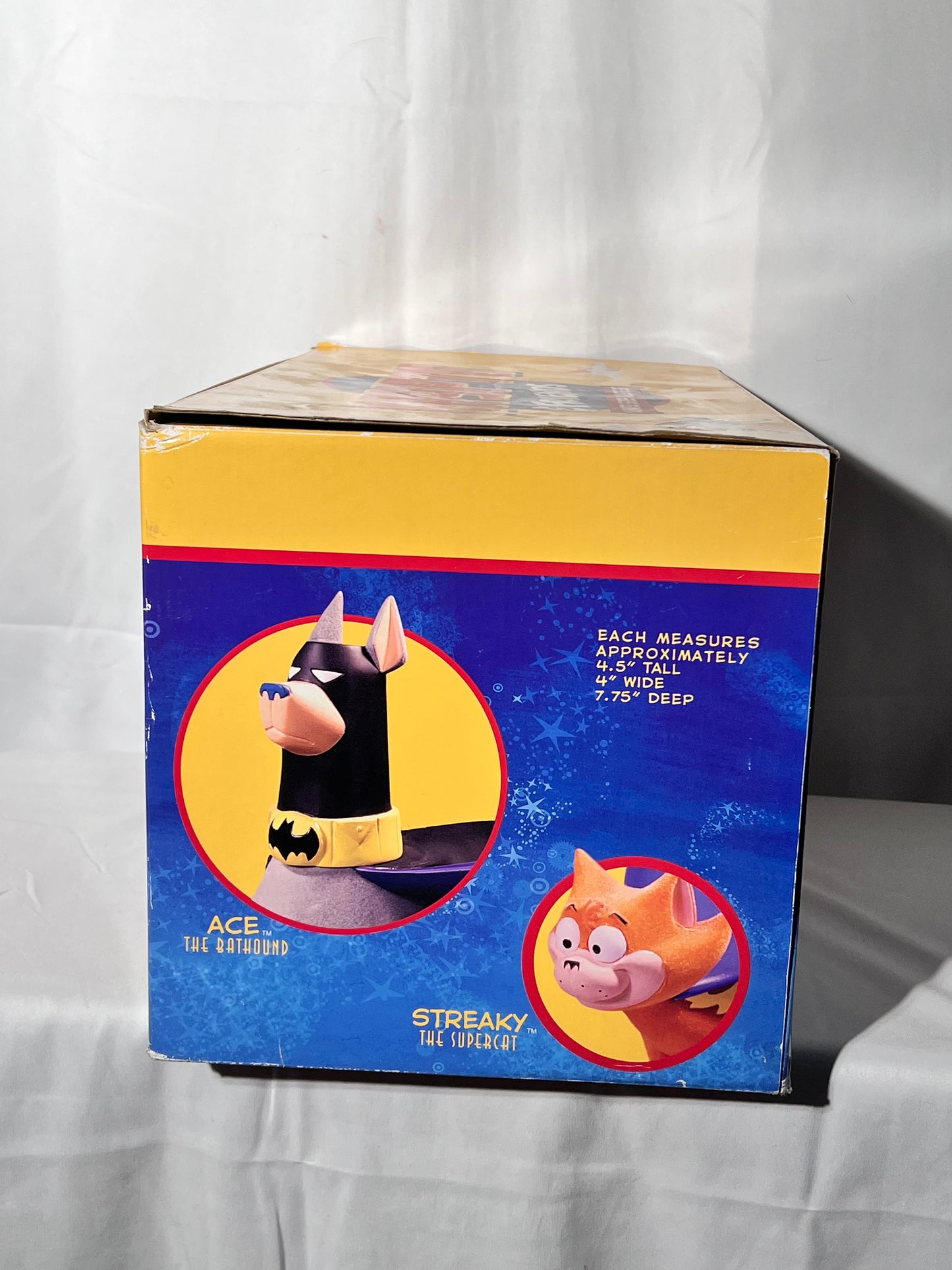 Krypto - animated series Marquette set- Cartoon Network-designed by Karen Palinko- limited edition #319/500–DCDirect–2005–Steaky, Krypto and Ace the bat Hound
