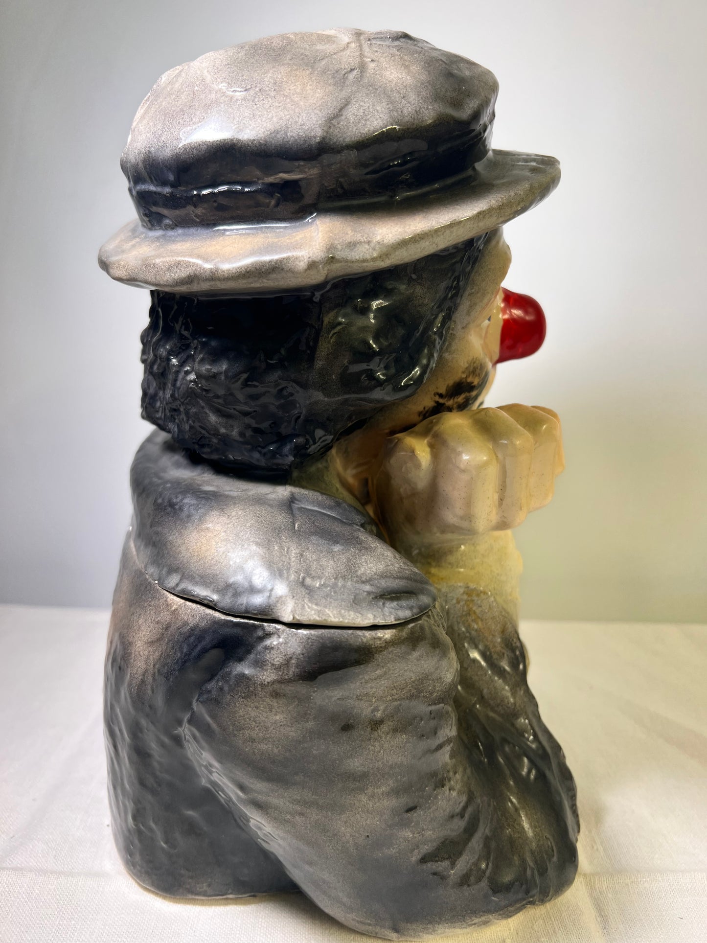 Sad Hobo Clown- Cookie Jar