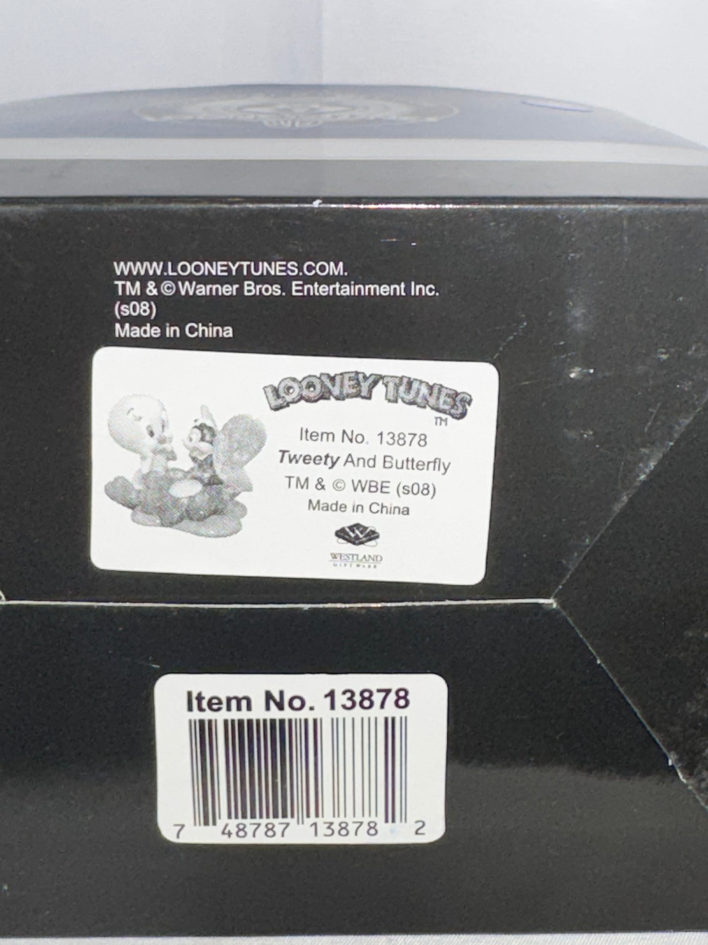 Tweety Bird and Butterfly - magnetic salt and pepper- Looney Tunes-Warner Brothers-item number 13878-Westland giftware