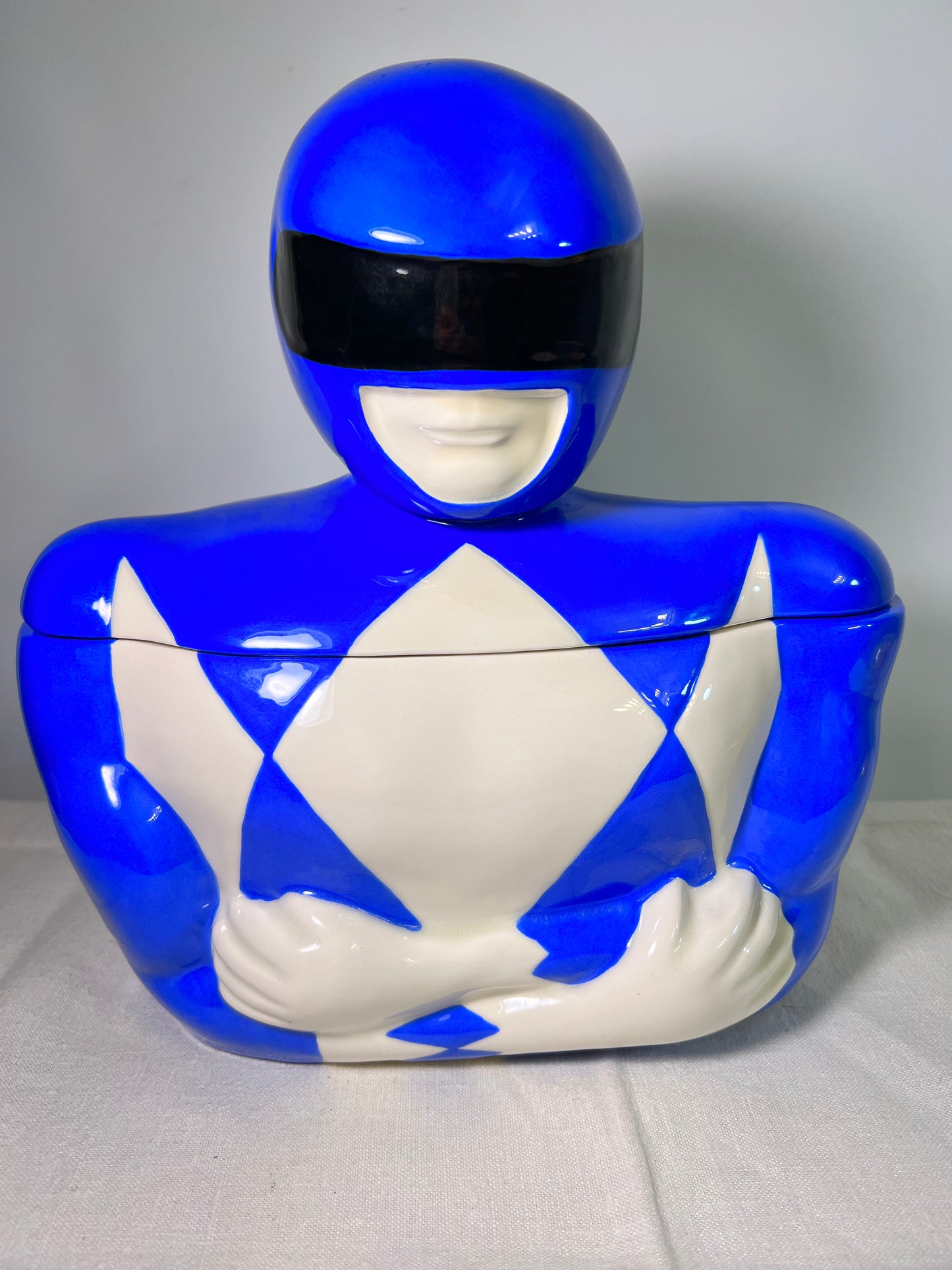 Power Rangers – cookie jar – blue Ranger